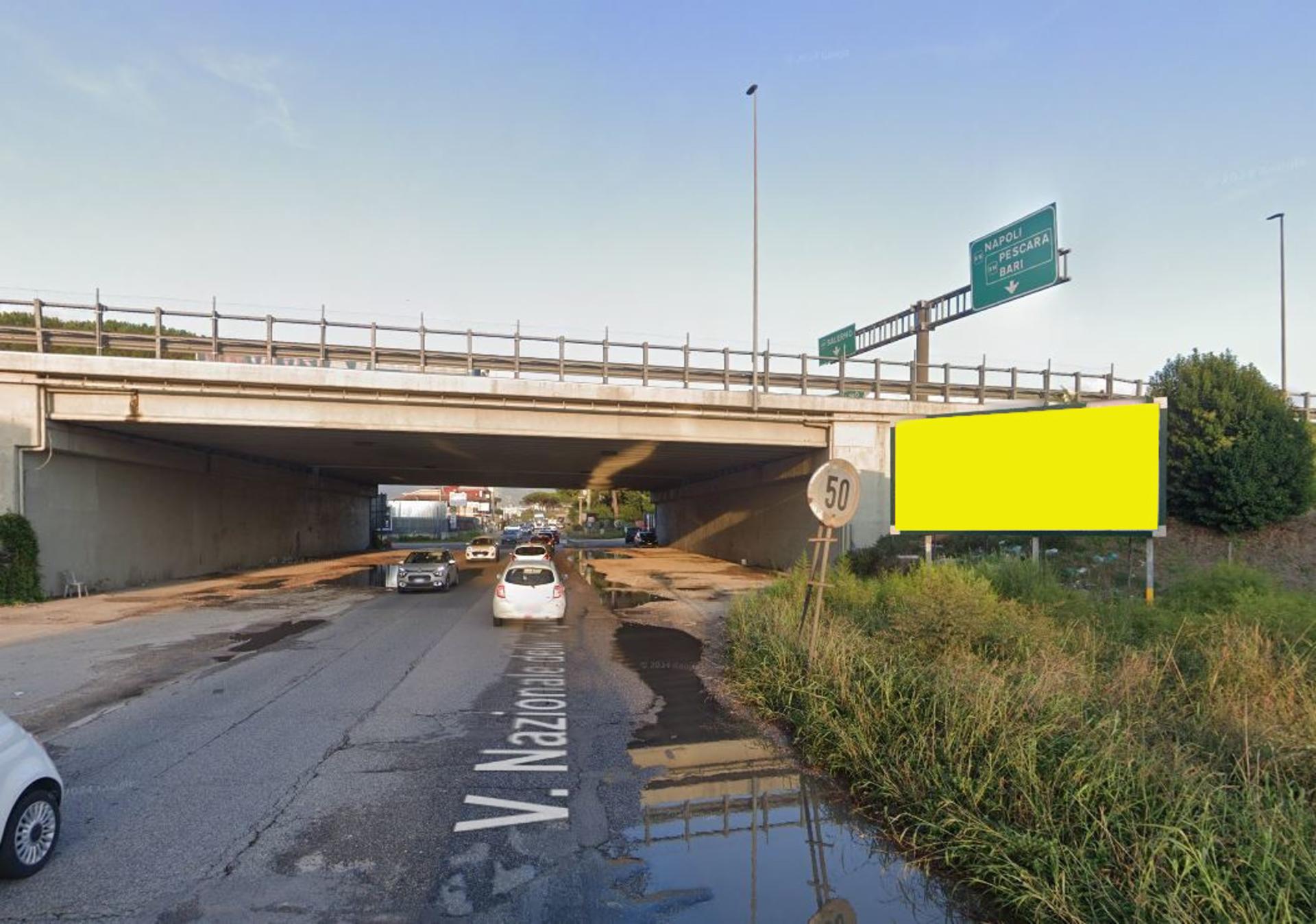 Impianto a Via Naz. delle Puglie dx per Nola avanti ponte autost  San Vitaliano