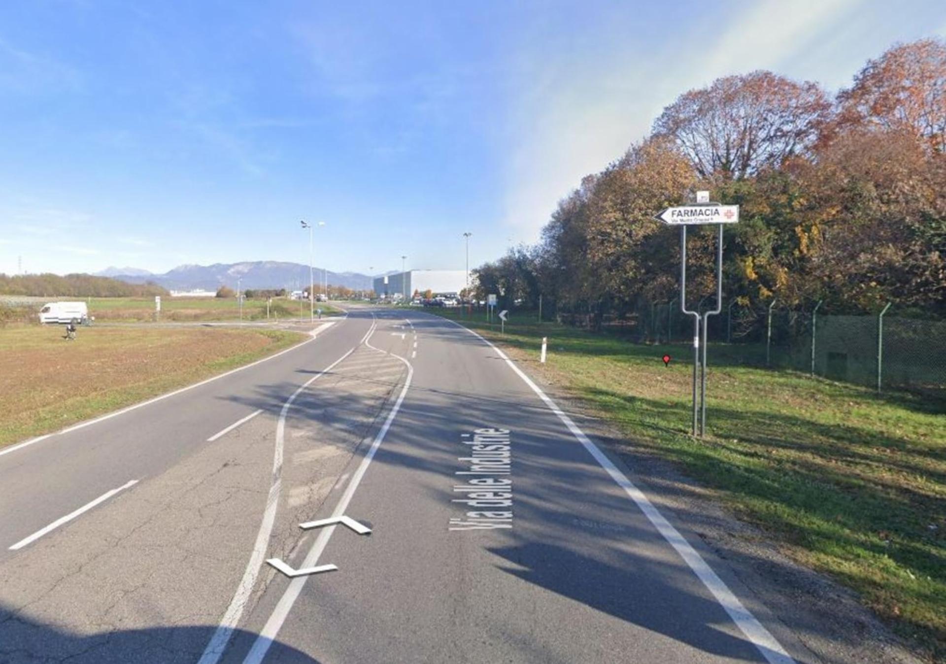 Impianto a S.P. 183 Km. 0+970/dx  Filago