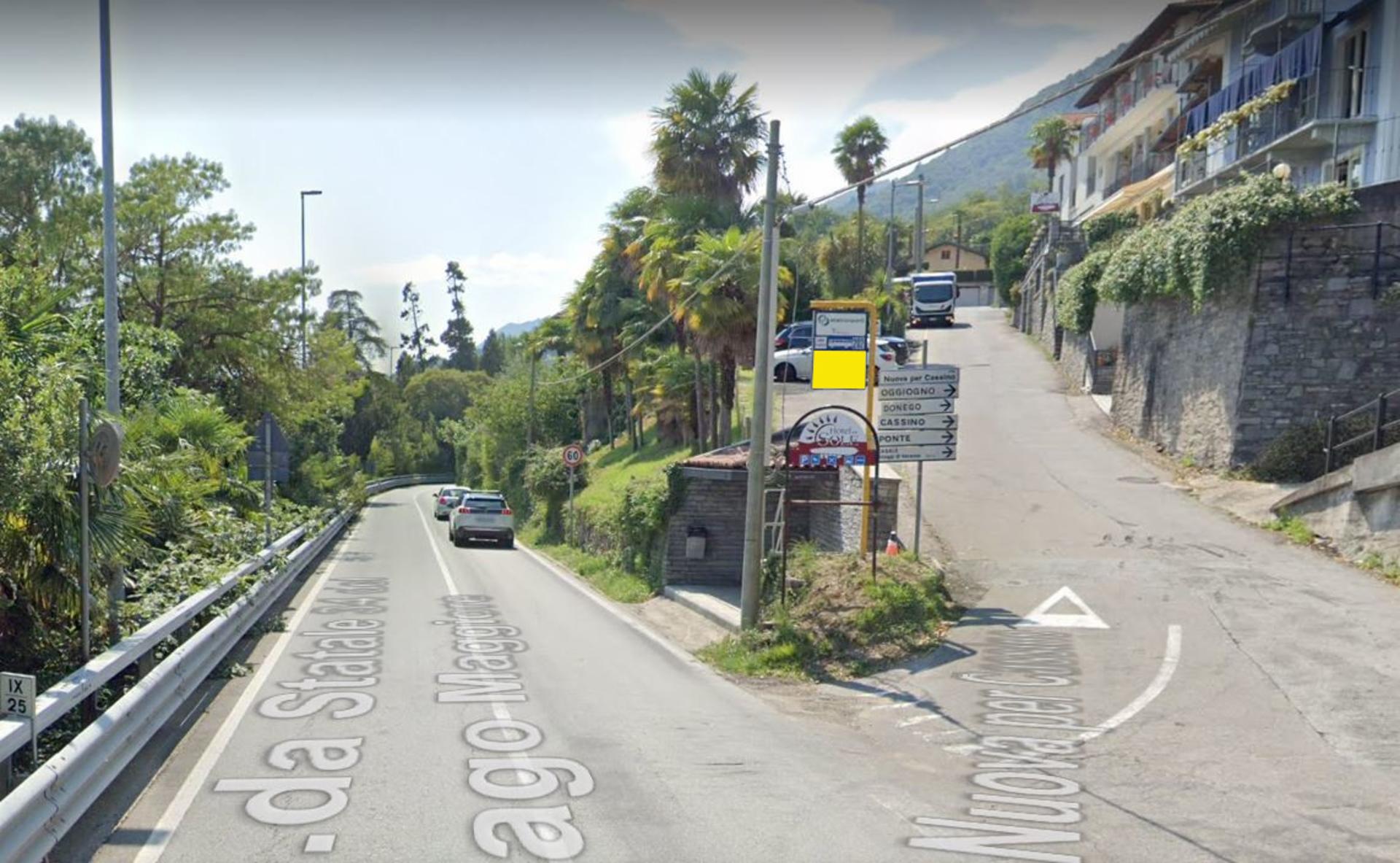 Impianto PALINA a Cannero Riviera, in zona Chiesa di Sant'Antonio di Padova