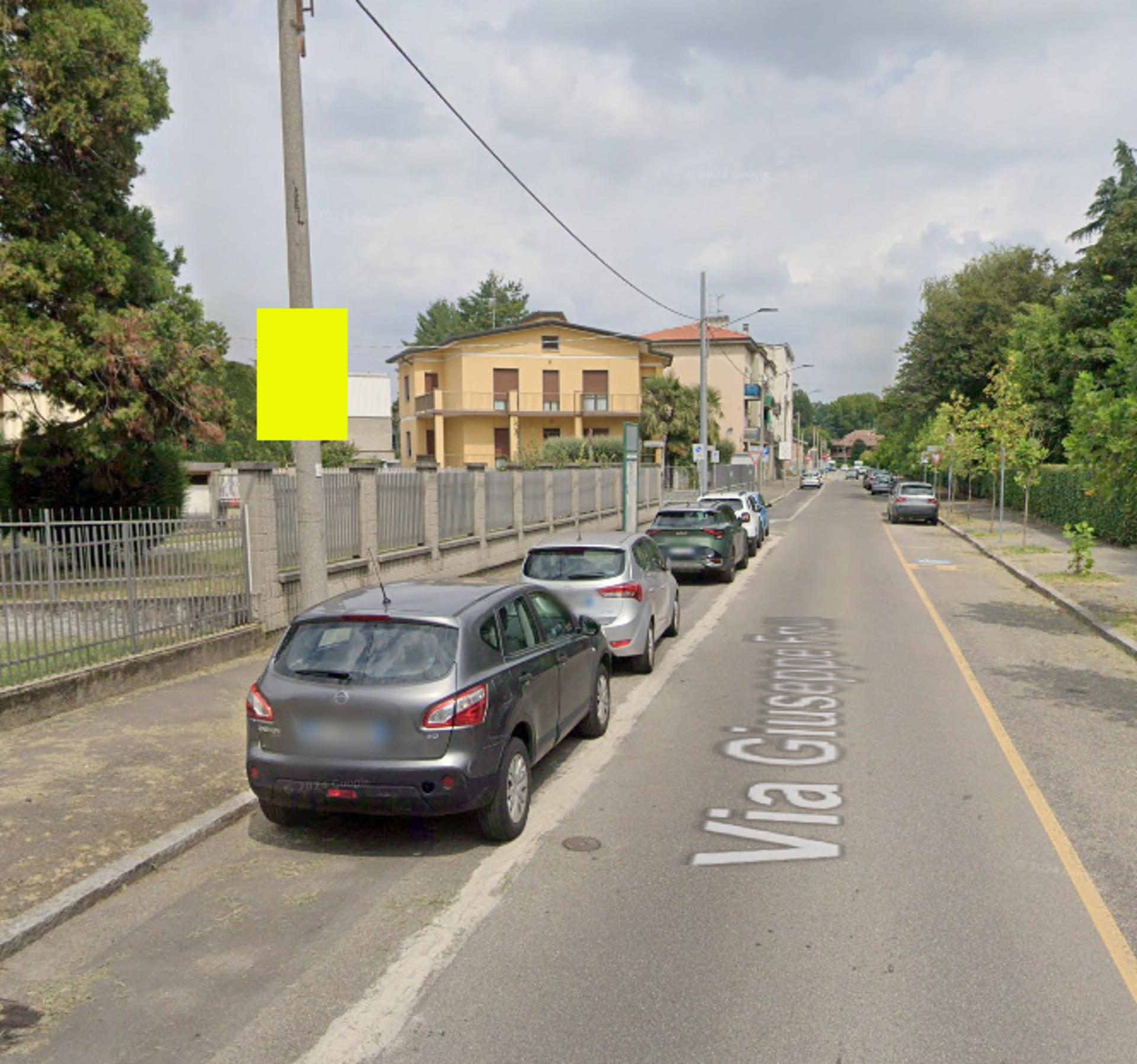 Impianto POLE MEDIA a Saronno, in zona la cantina di Manuela