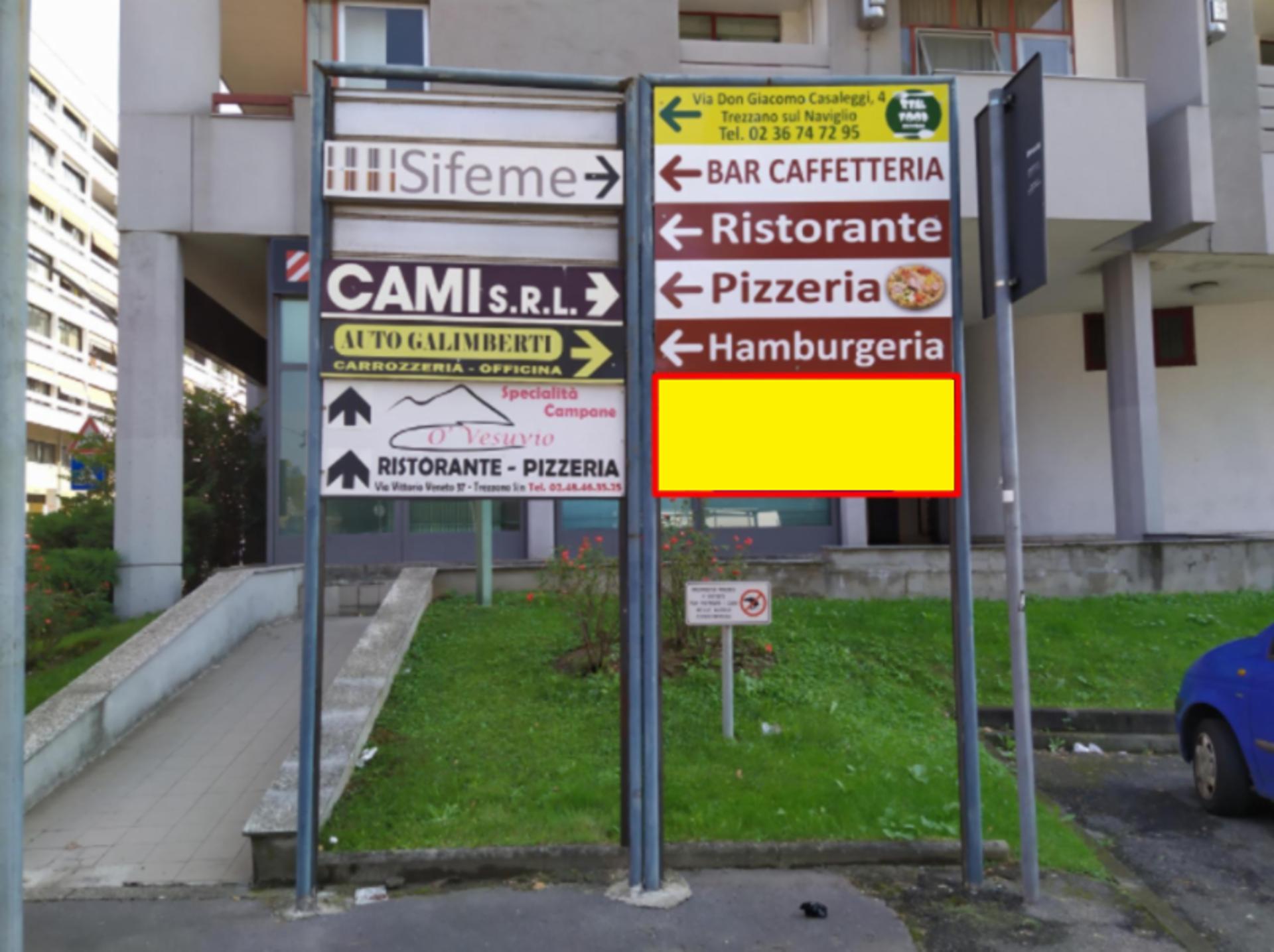Impianto FRECCE / PREINSEGNE a Trezzano sul Naviglio, in zona Elle