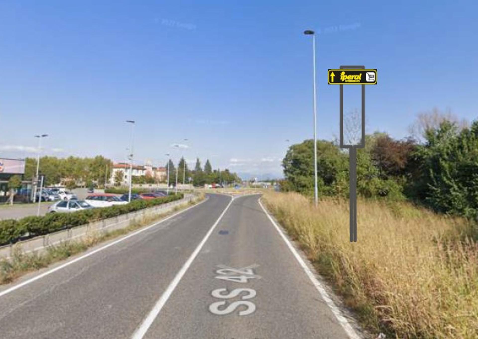 Impianto a EX S.S. 45 Km. 15+482/dx  Stezzano