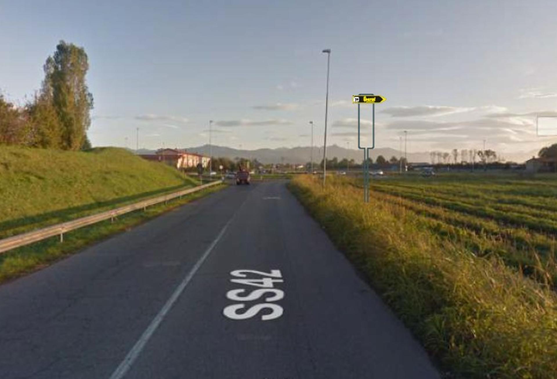Impianto a EX S.S. 42  16+360/dx  Stezzano