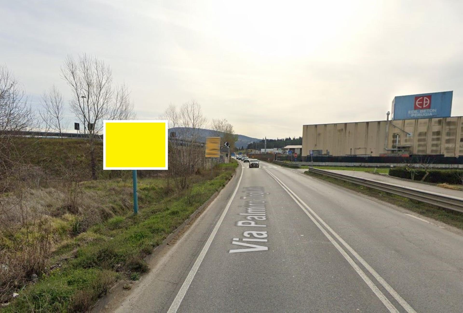 Impianto CARTELLONISTICA a Corciano, in zona Terranova