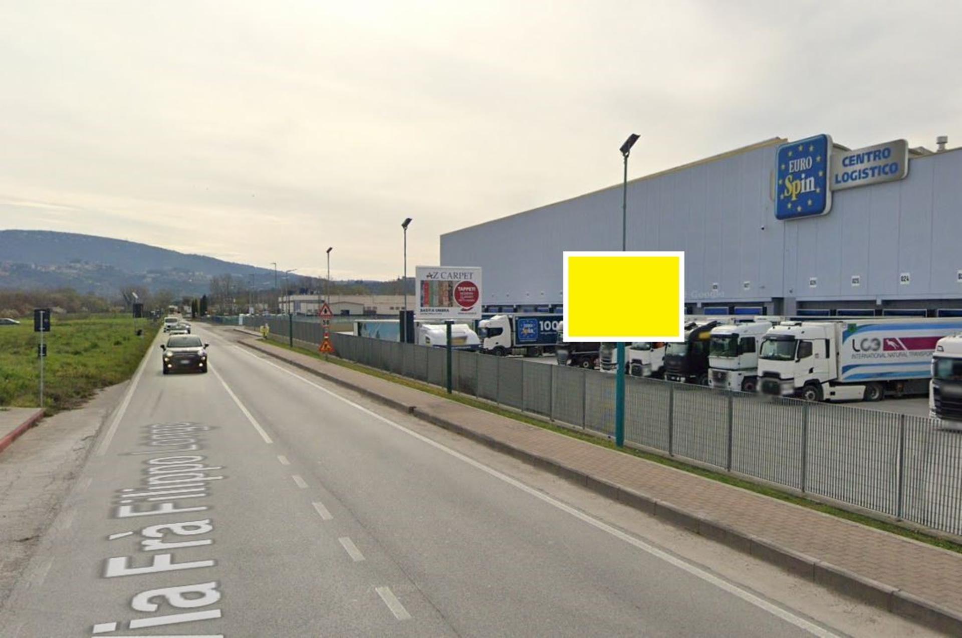 Impianto a SR 75 Bis (del Trasimeno) KM 22+663 LATO SINISTRO  Magione