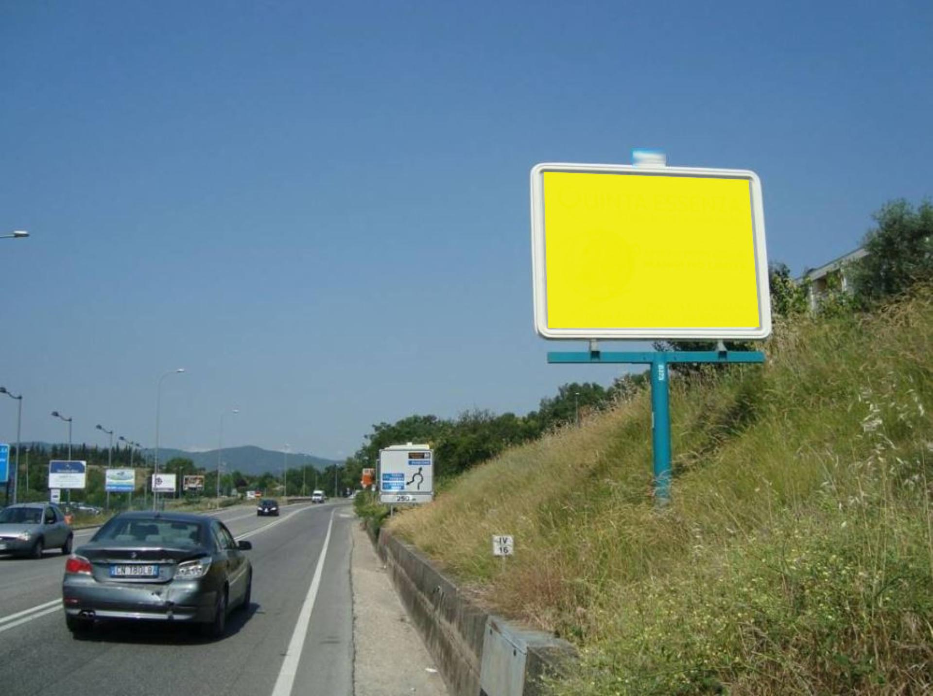 Impianto CARTELLONISTICA a Corciano, in zona Bomber