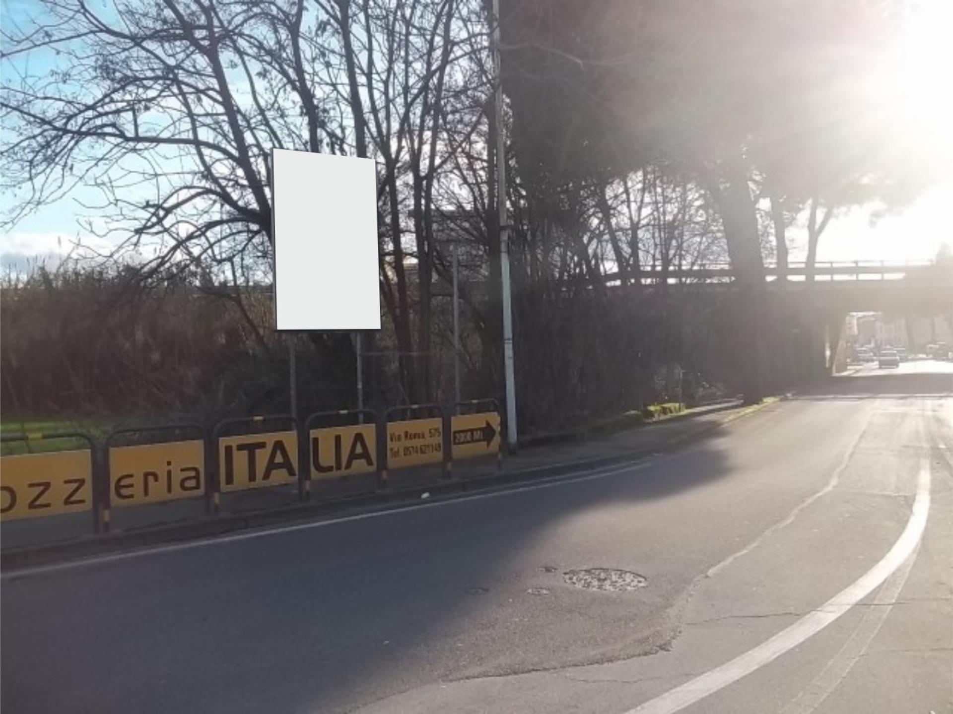 Impianto CARTELLONISTICA a Prato, in zona Po'stò Cafè