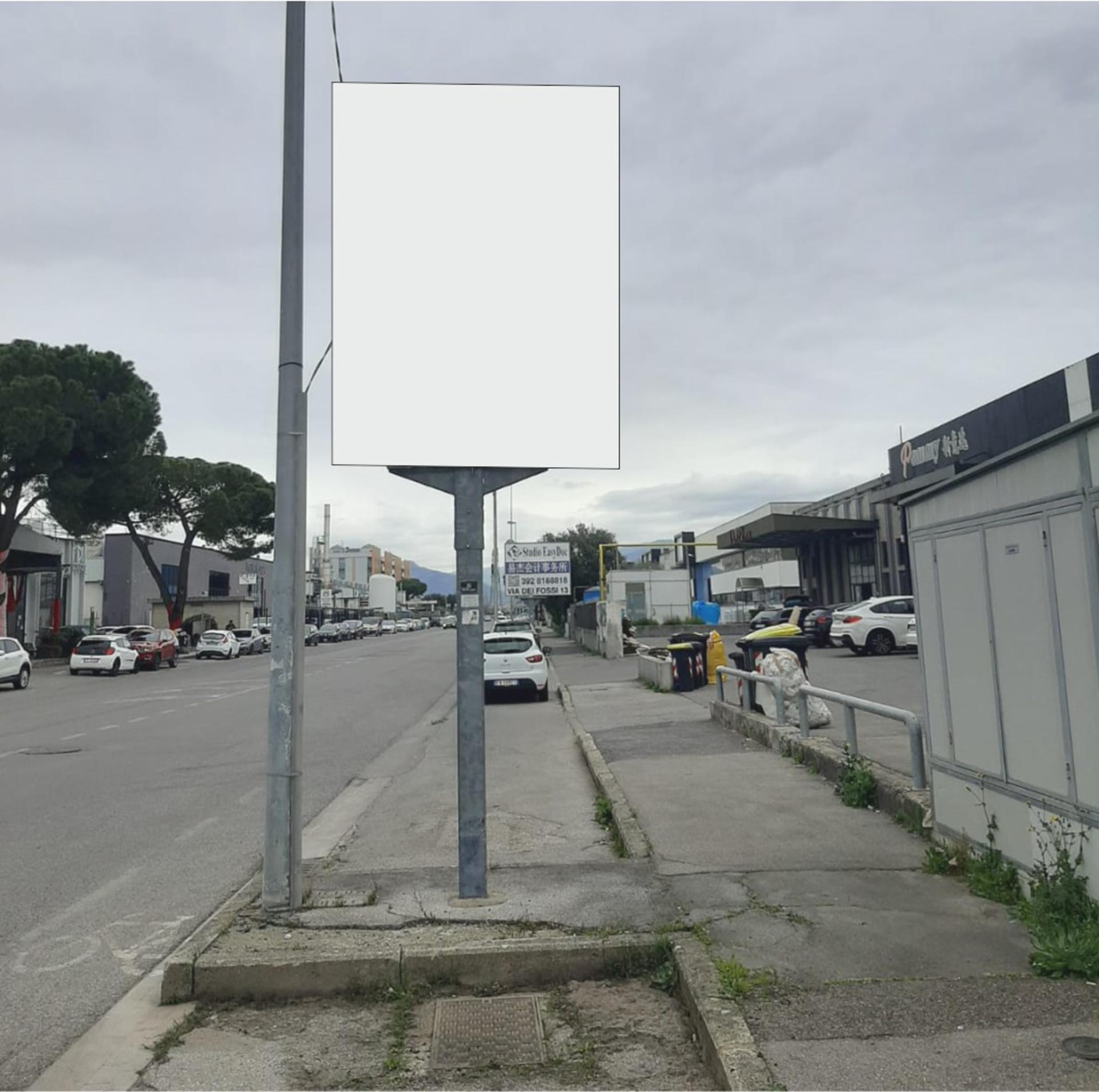 Impianto CARTELLONISTICA a Prato, in zona Ristorante pizzeria le Arcate