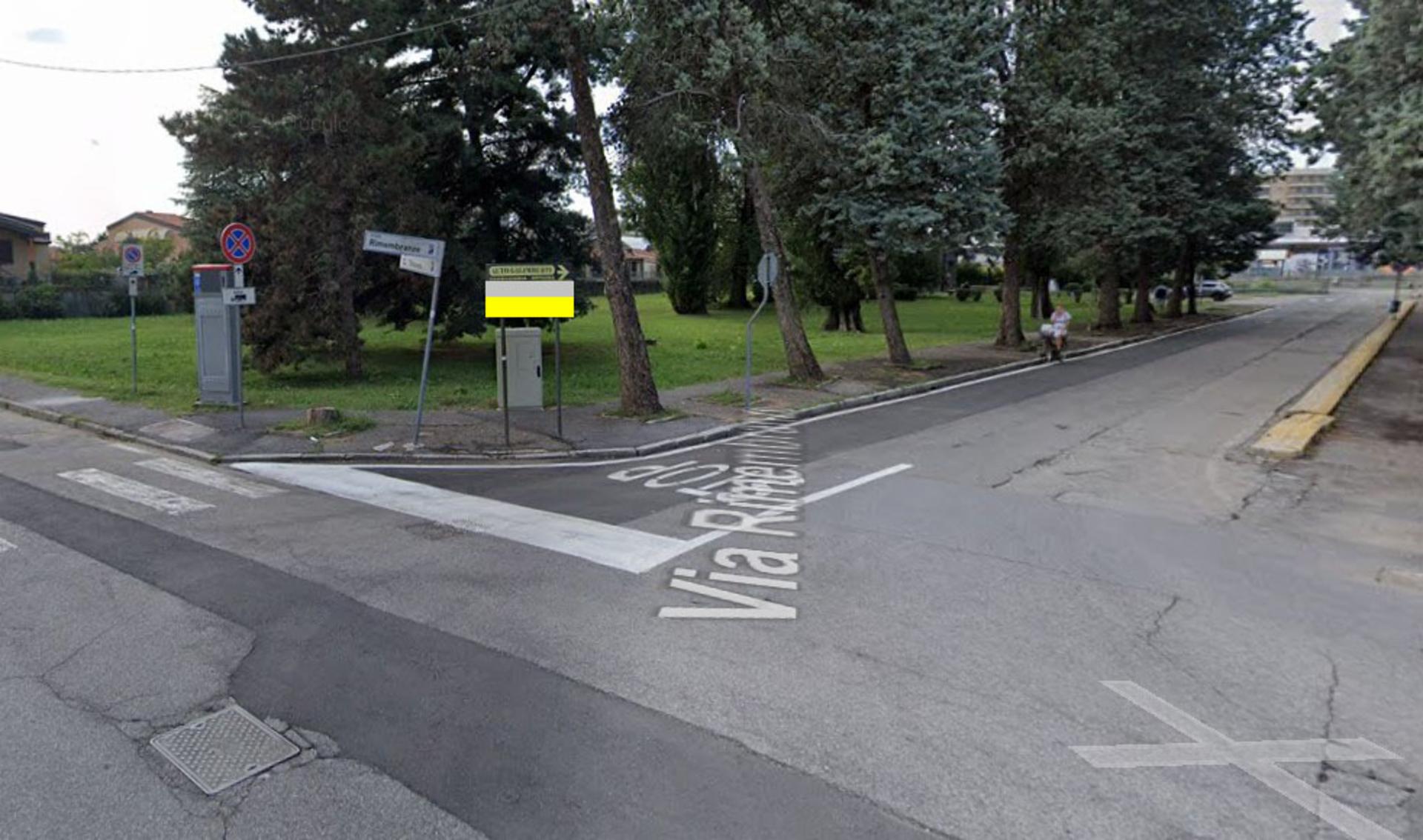 Impianto frecce / preinsegne a Trezzano sul Naviglio