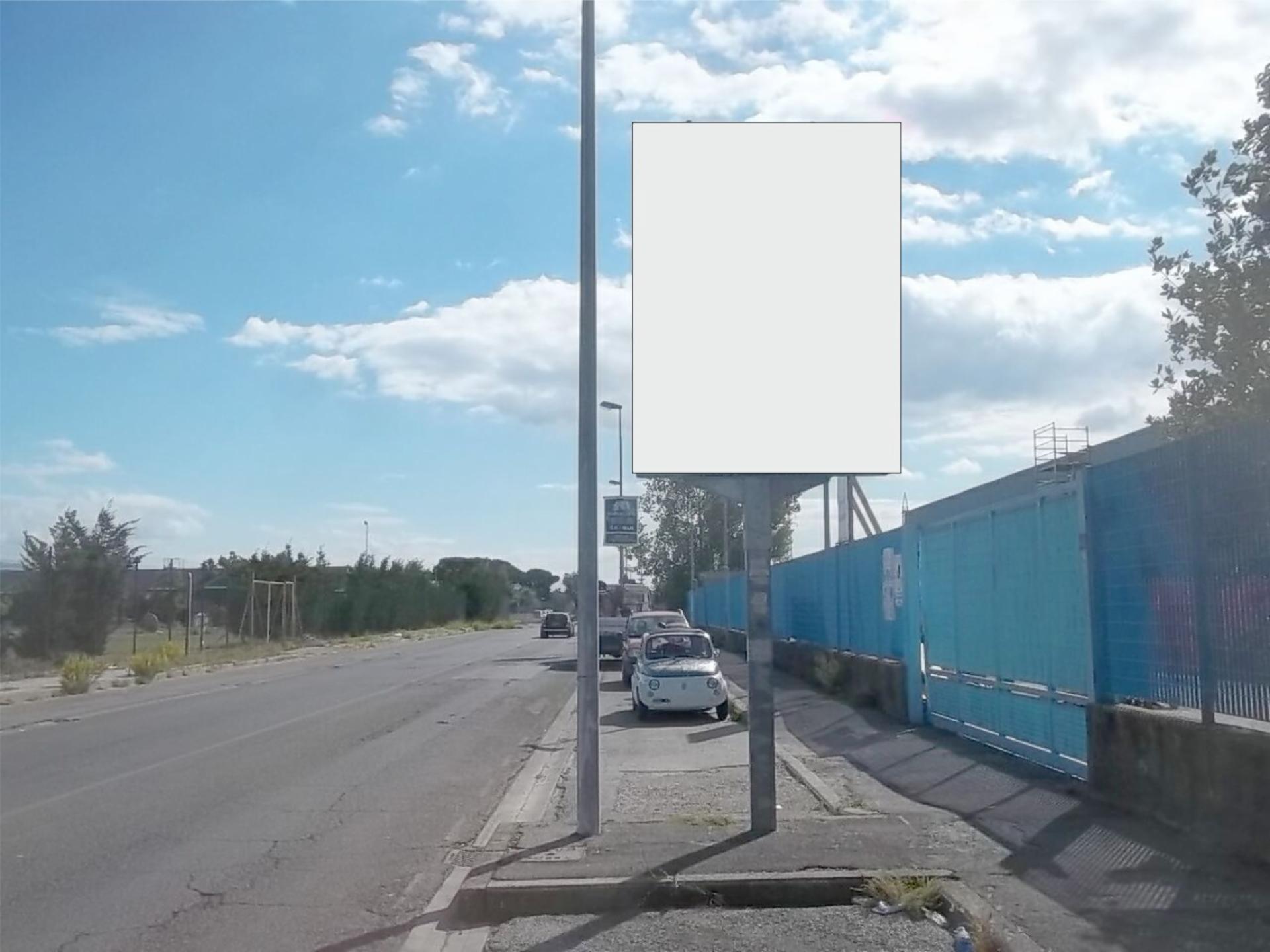 Impianto CARTELLONISTICA a Prato, in zona Calzature Deca