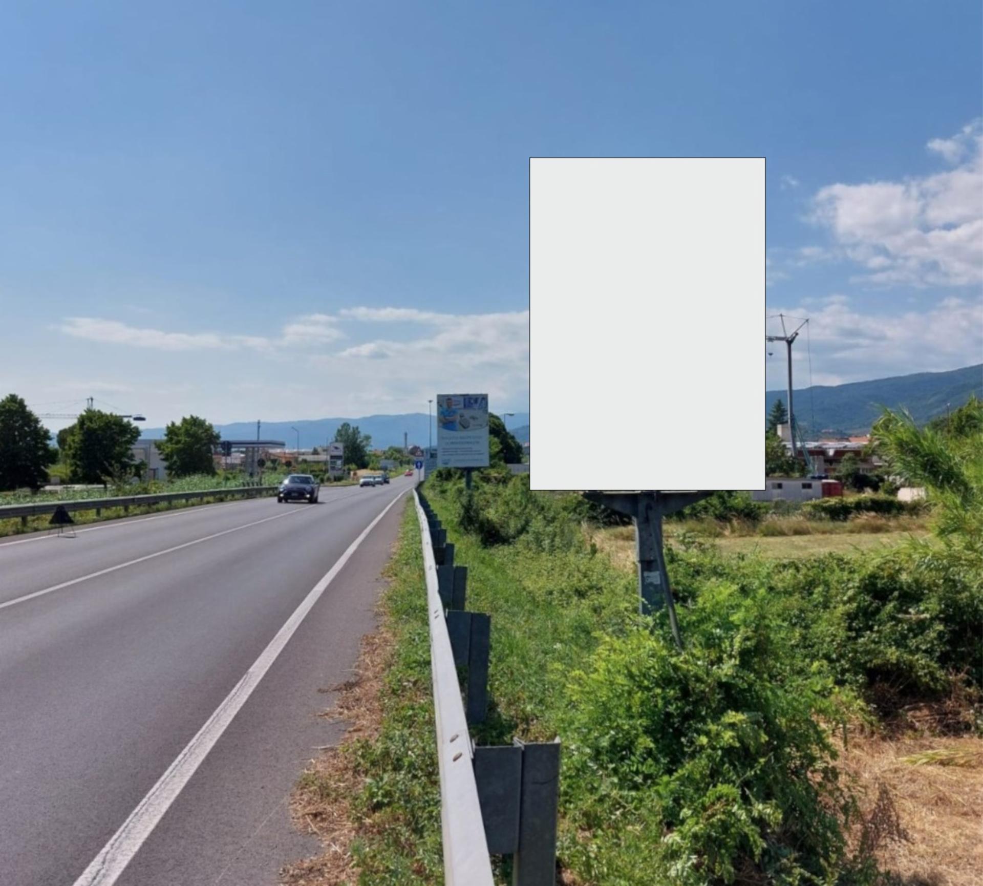 Impianto CARTELLONISTICA a Montemurlo, in zona Poste Italiane