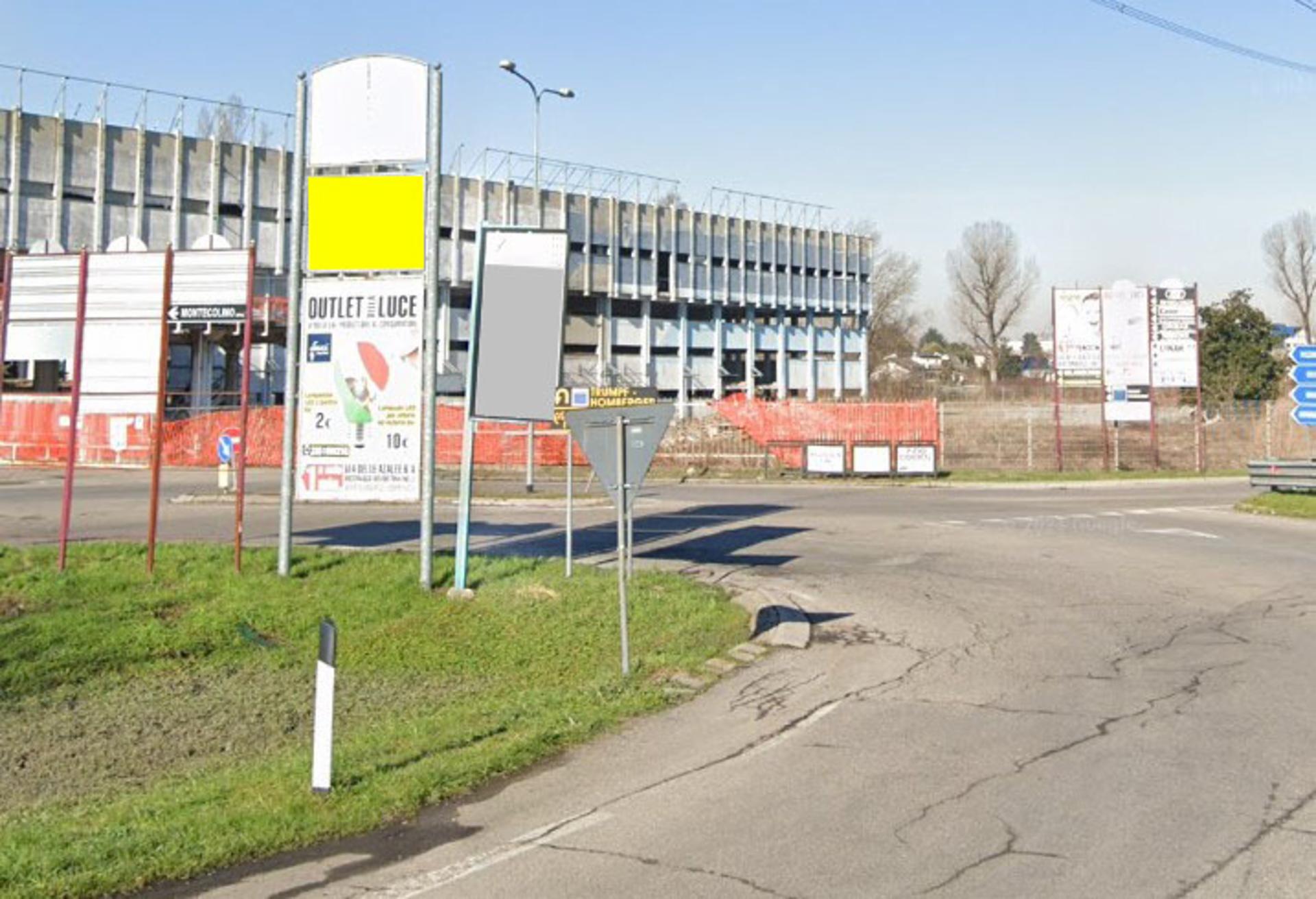 Impianto CARTELLONISTICA a Trezzano sul Naviglio, in zona Ristorante Cascina Antonietta