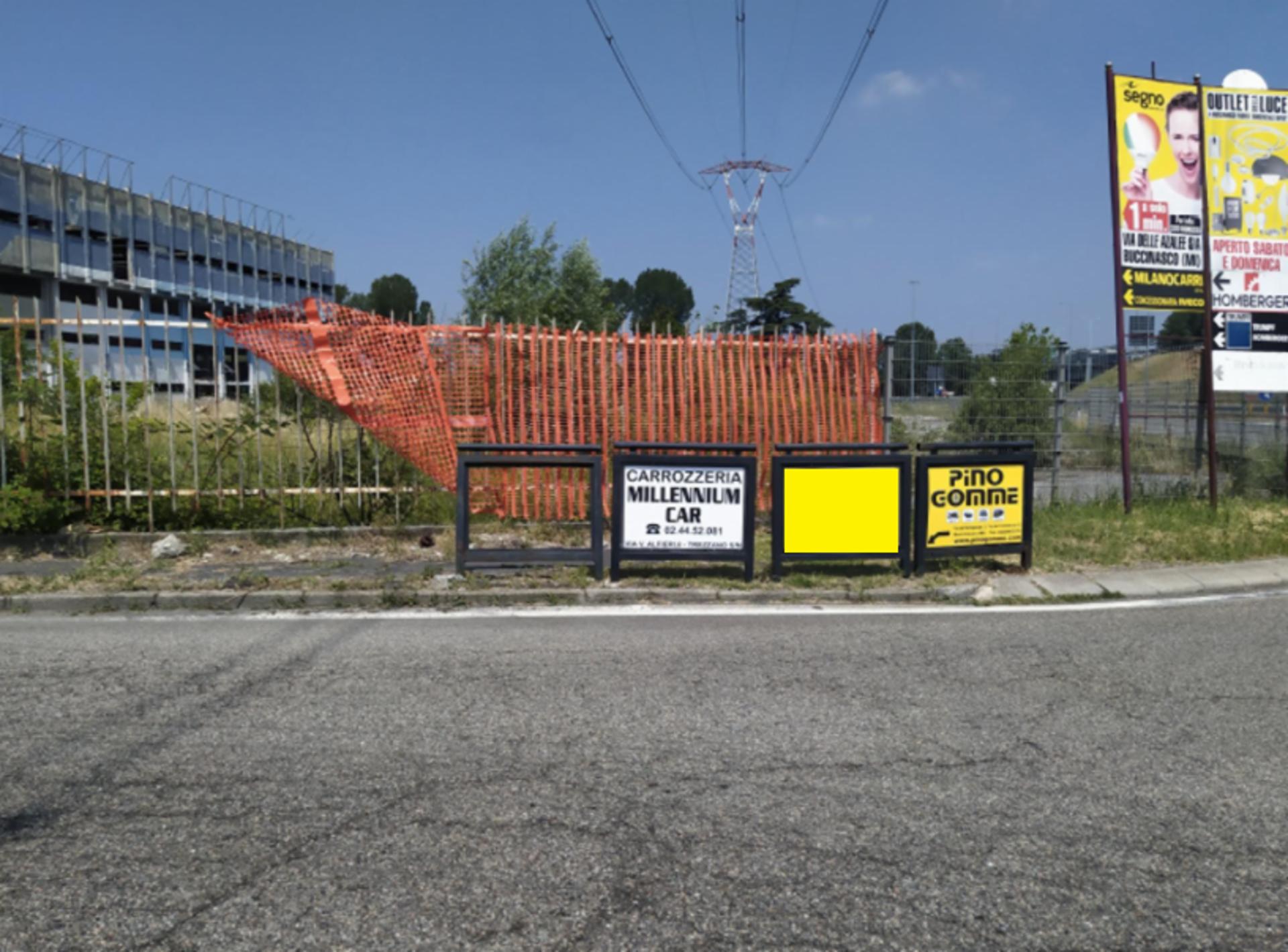 Impianto TRANSENNA a Trezzano sul Naviglio, in zona Ristorante Cascina Antonietta