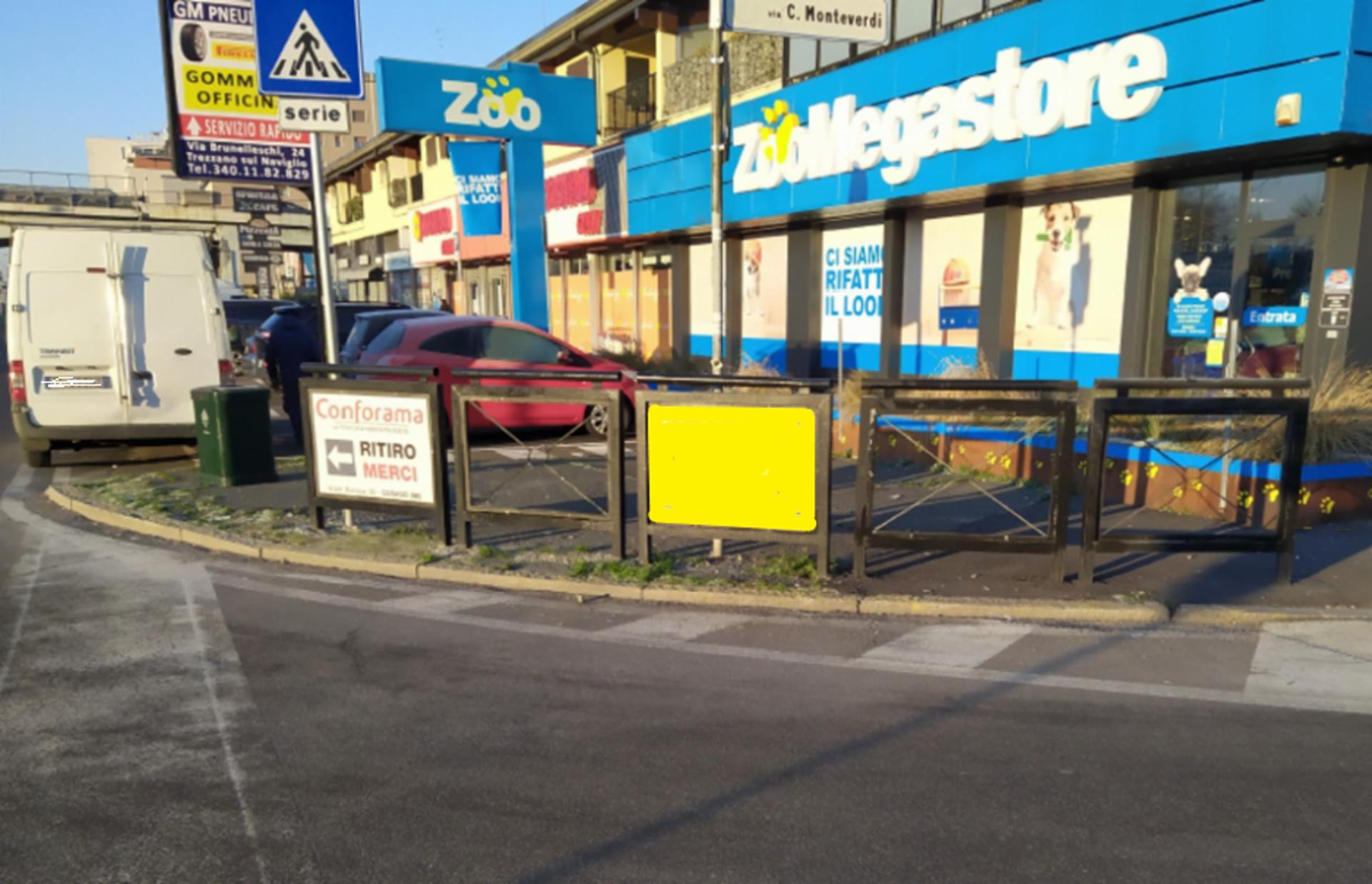 Impianto TRANSENNA a Trezzano sul Naviglio, in zona Burger King