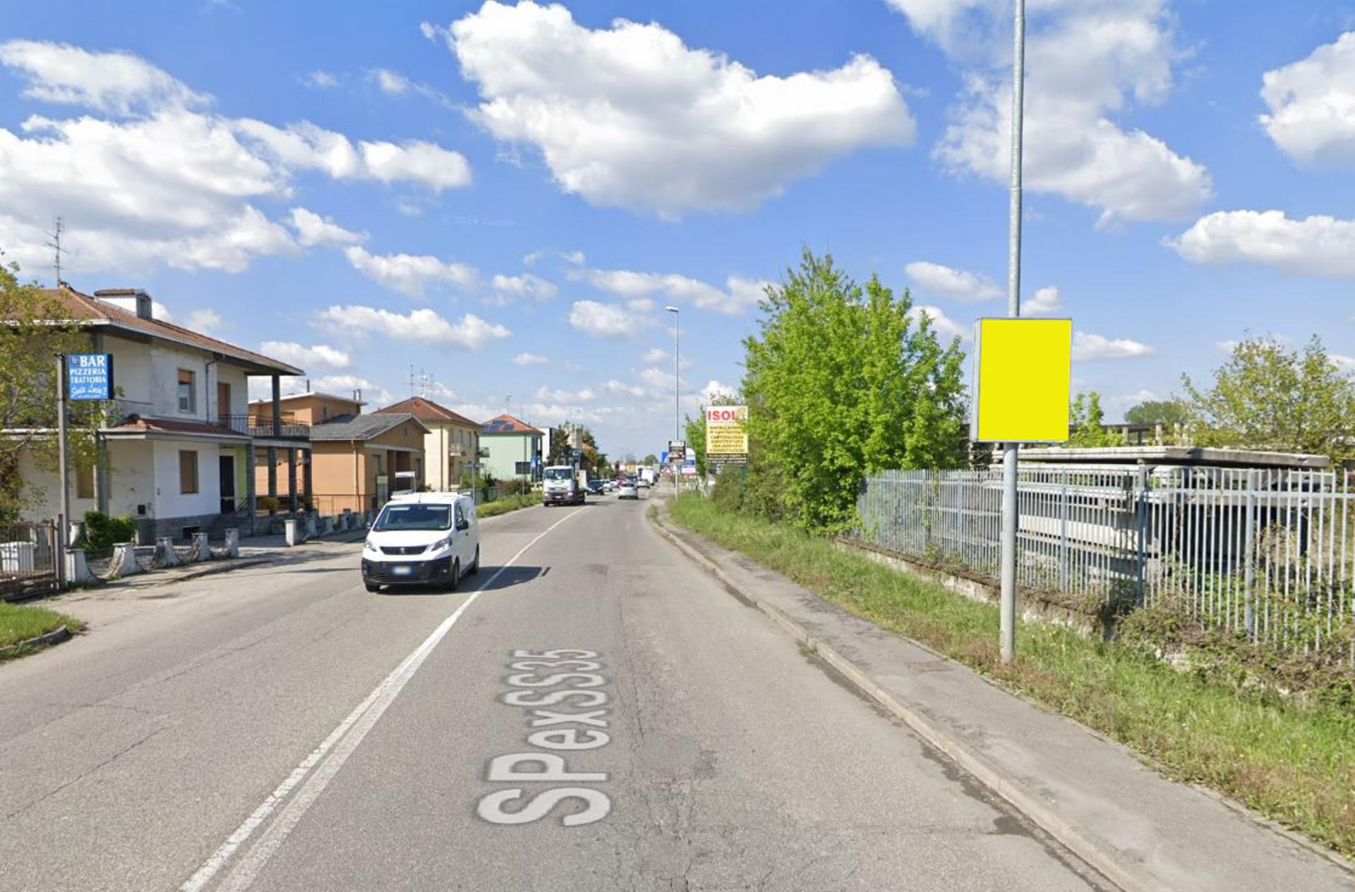 Impianto POLE MEDIA a San Martino Siccomario, in zona San Martino Siccomario - SP35 Dei Giovi - Gramsci, 8