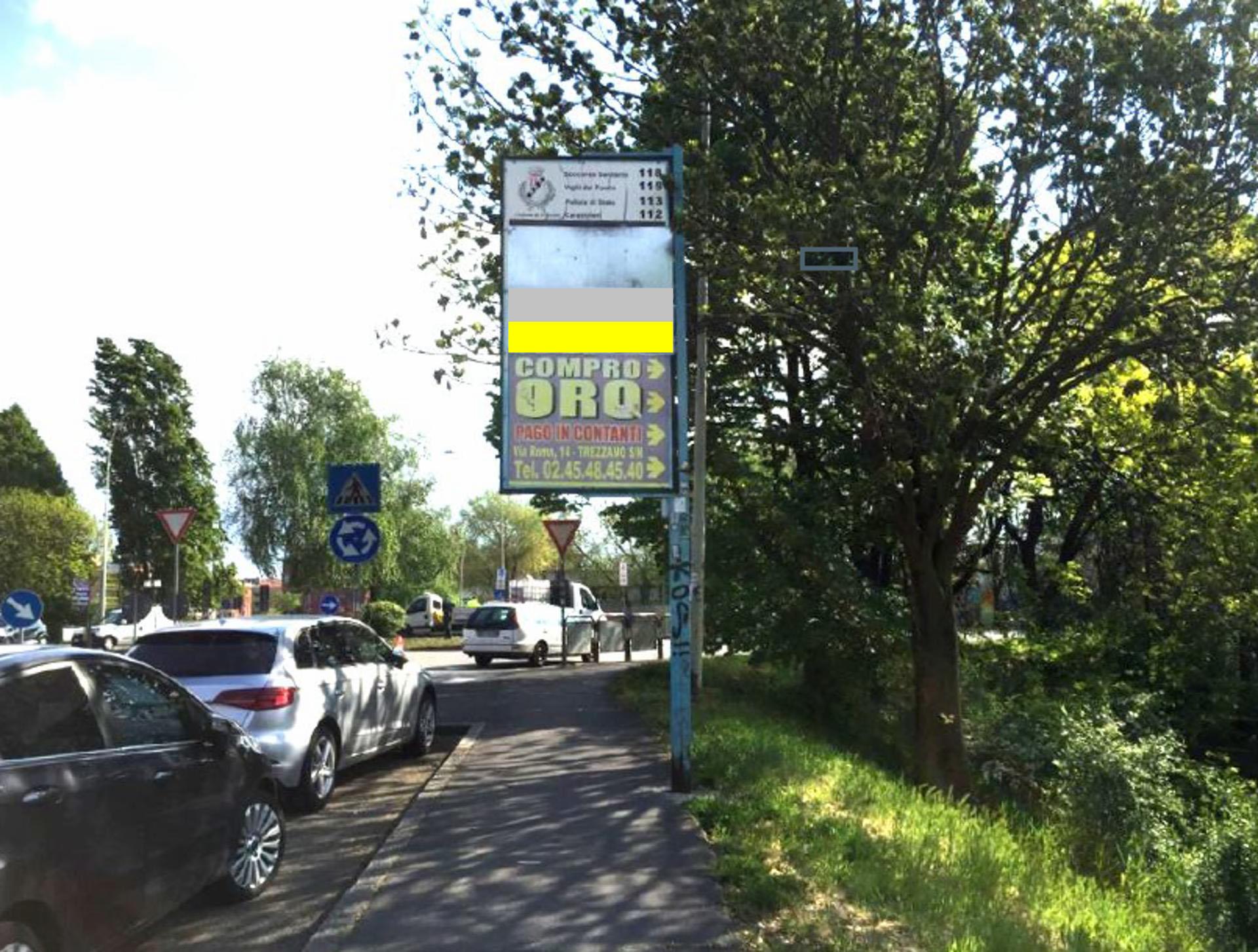 Impianto FRECCE / PREINSEGNE a Trezzano sul Naviglio, in zona Garden Café