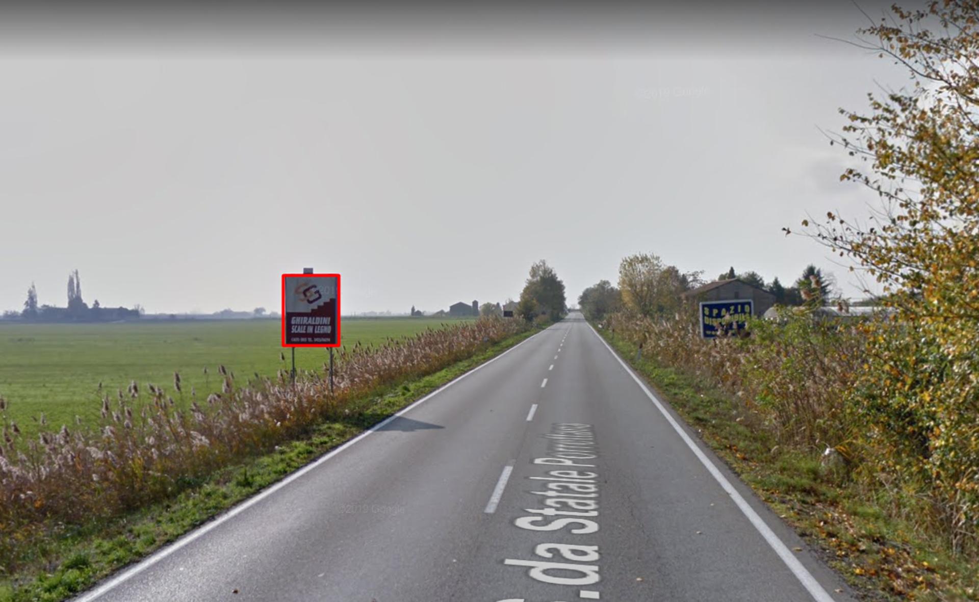 Impianto CARTELLONISTICA a Malalbergo, in zona Scalone