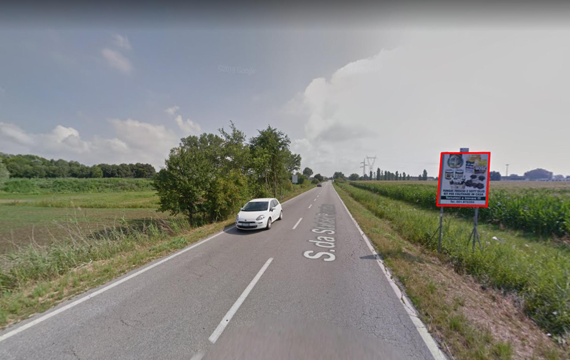 Impianto CARTELLONISTICA a Malalbergo, in zona Scalone