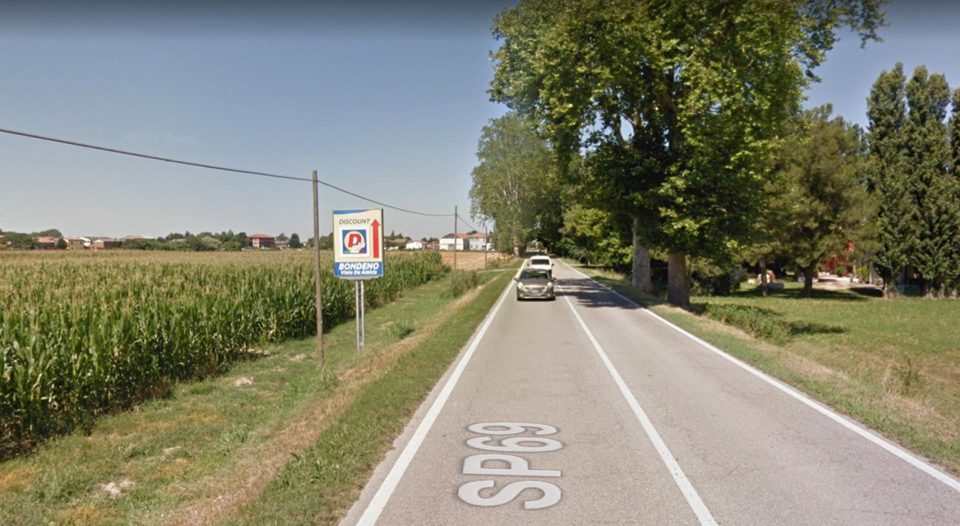 Impianto CARTELLONISTICA a Bondeno, in zona Bar Palacinghiale