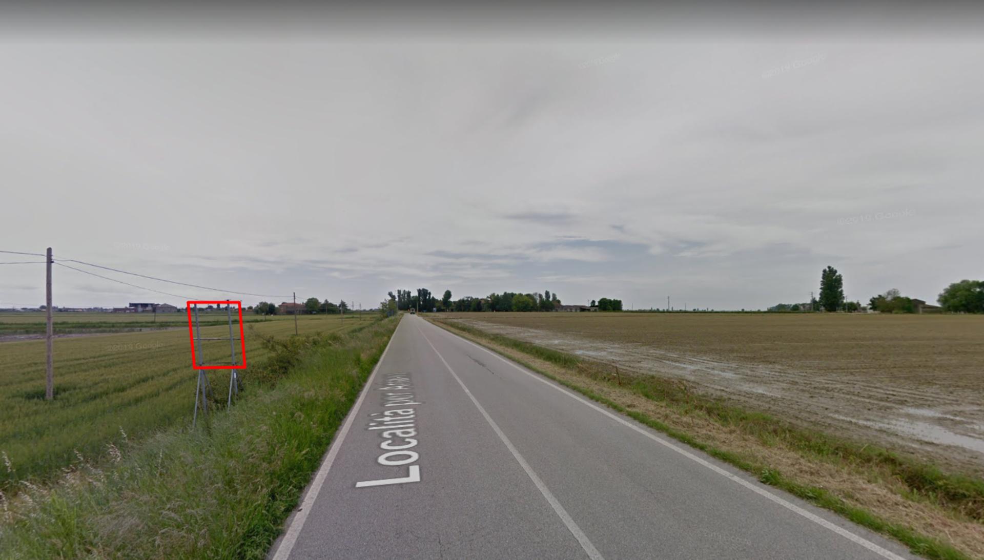 Impianto CARTELLONISTICA a Codigoro, in zona Bivio Le Contane