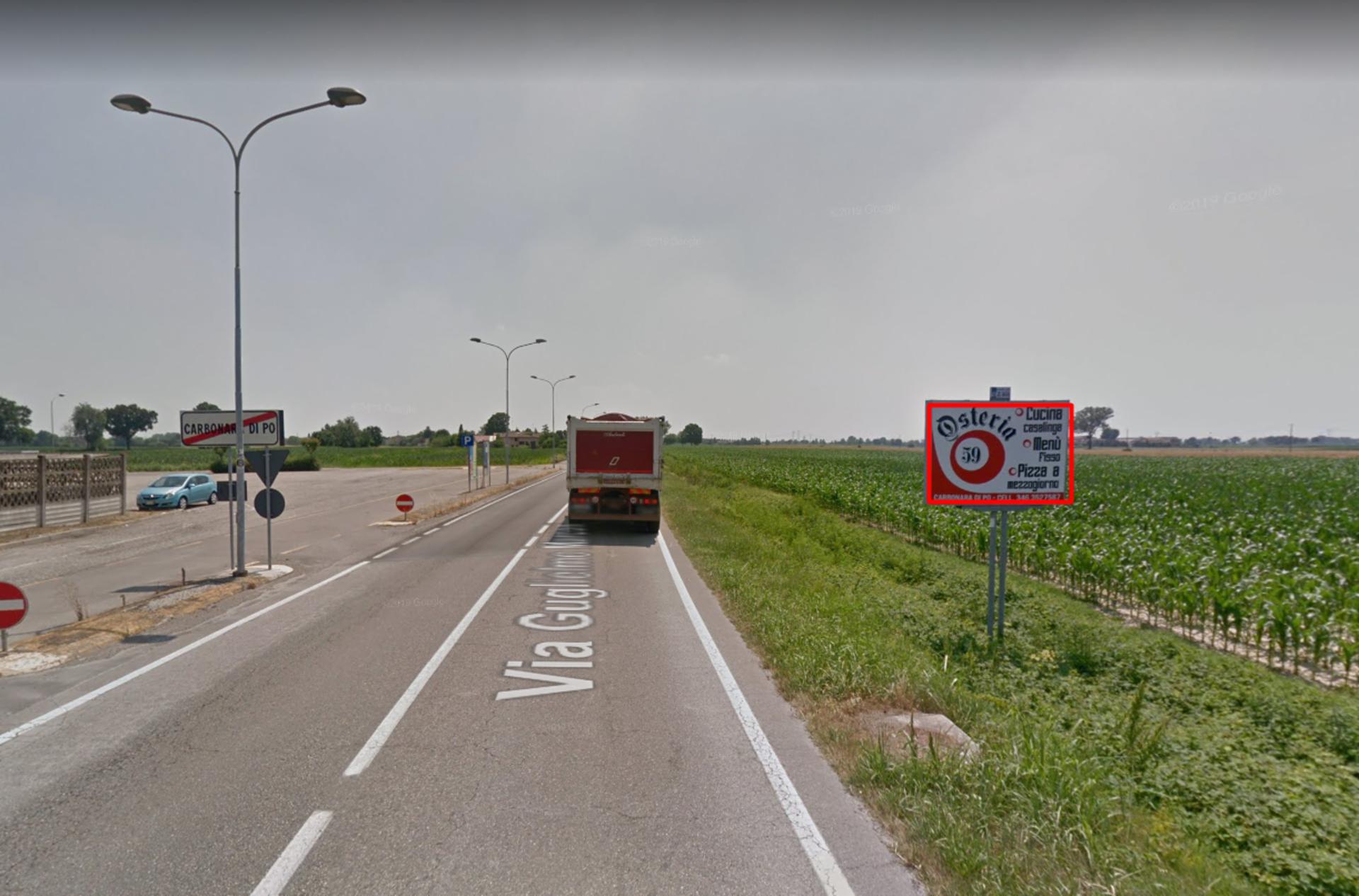 Impianto CARTELLONISTICA a Borgocarbonara, in zona Parco Scuola Ungaretti