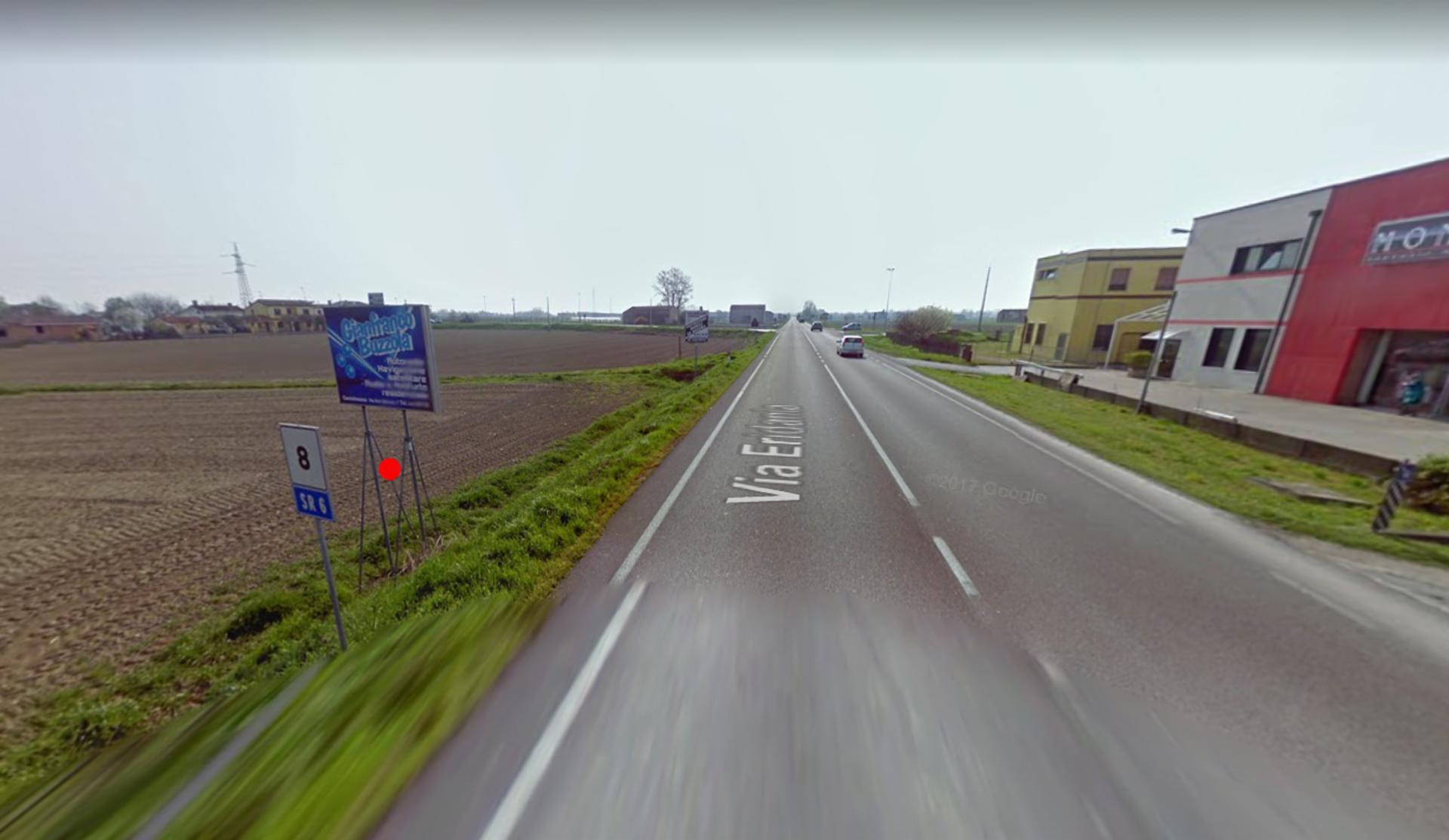 Impianto a VIA ERIDANIA - SR 6 Km 7+997 dx  Stienta