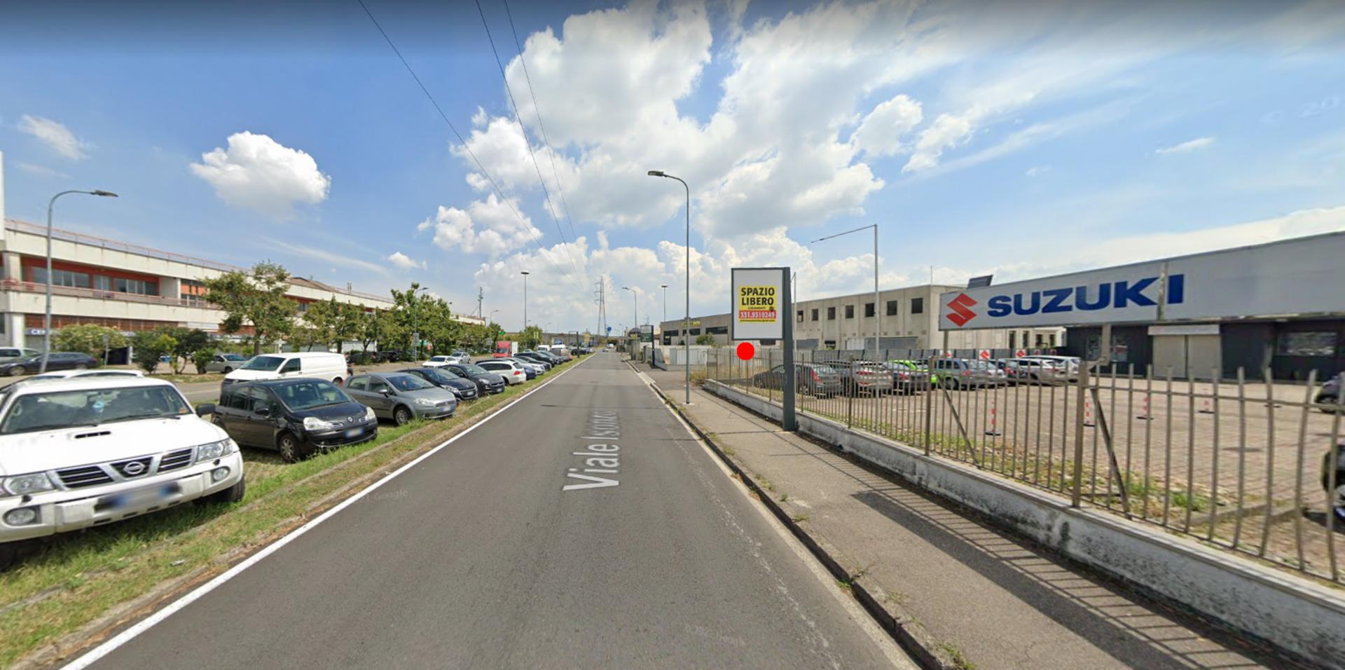 Impianto CARTELLONISTICA a Rozzano, in zona Bar Aurora, Rozzano