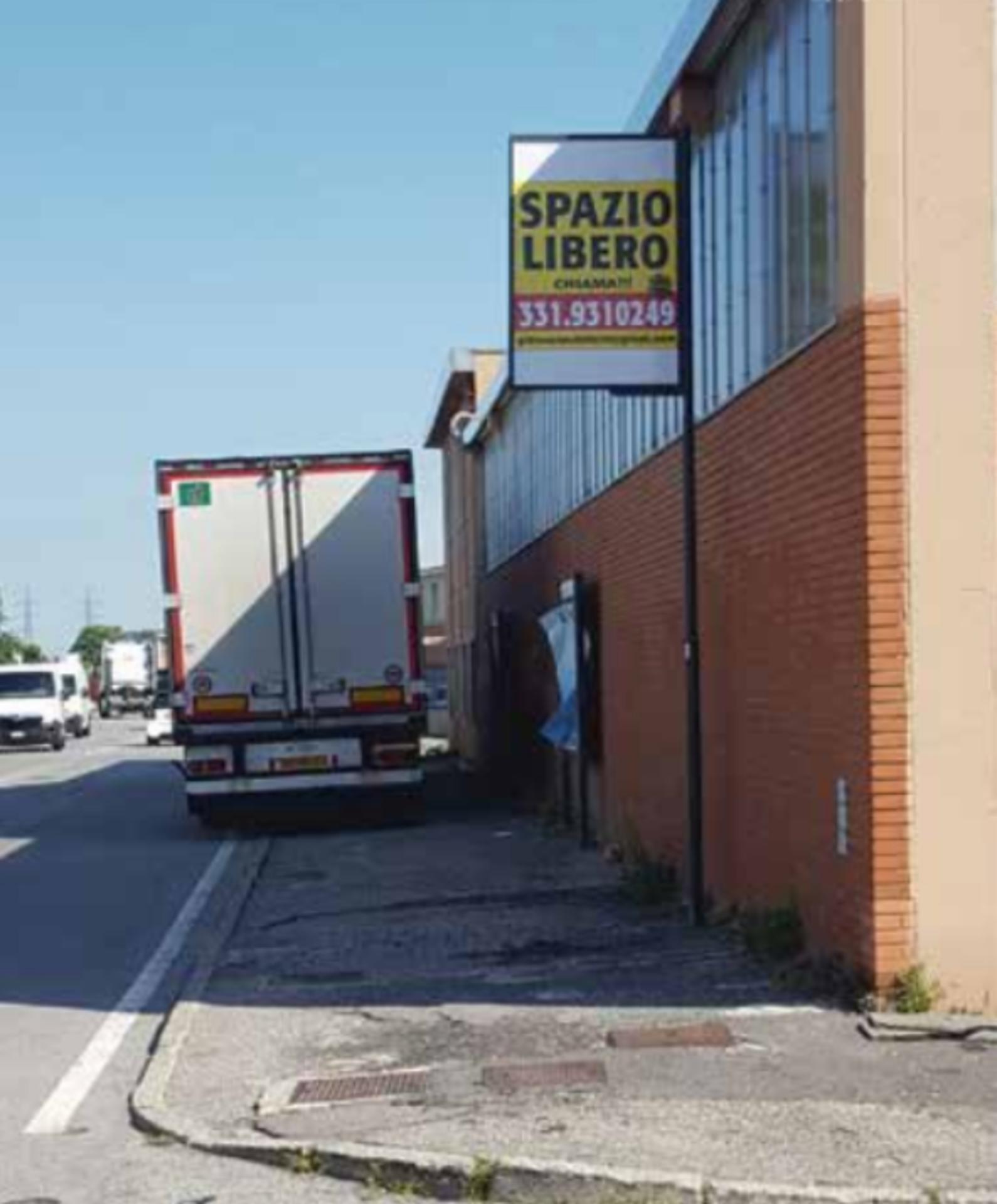 Impianto TABELLA a San Giuliano Milanese, in zona Geox