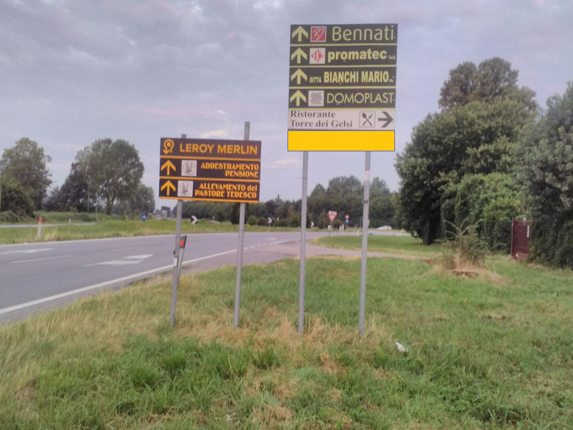 Impianto a STRADA PROVINCIALE 114 km 6+380 DX  Cisliano