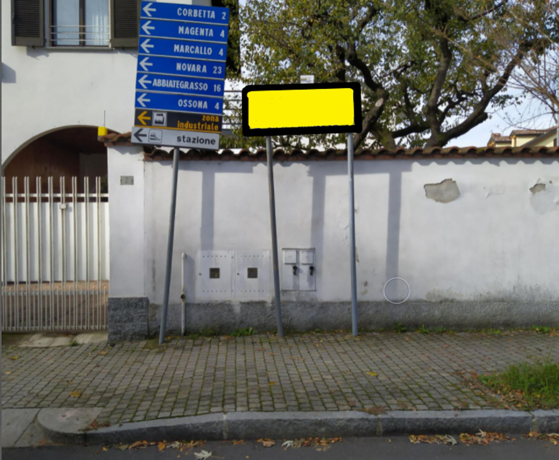 Impianto FRECCE / PREINSEGNE a Santo Stefano Ticino, in zona Biblioteca comunale