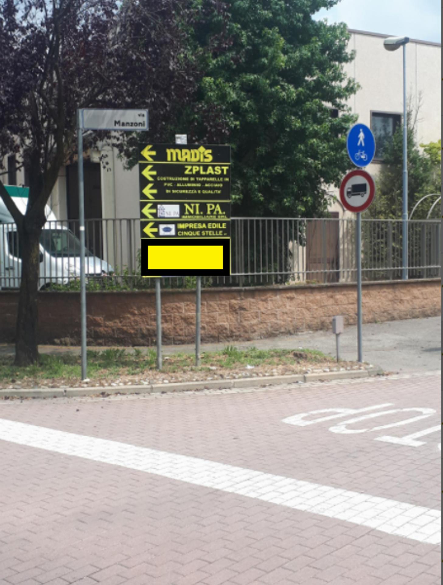 Impianto FRECCE / PREINSEGNE a Santo Stefano Ticino, in zona L'oro del sud