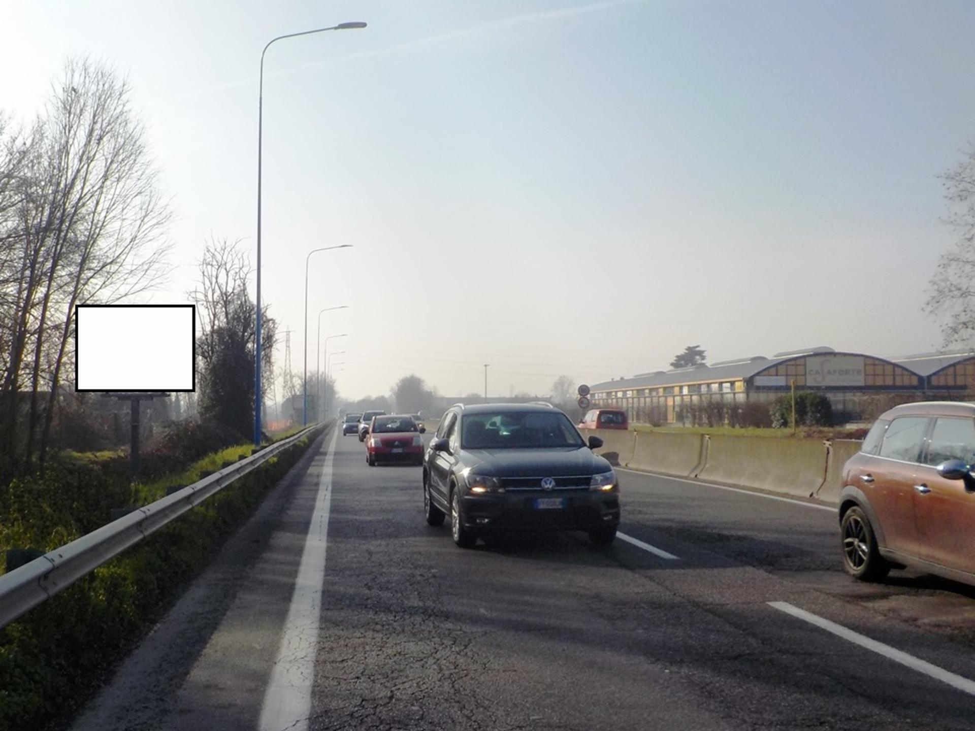Impianto a TANGENZIALE Ovest km 2+560 dx  Brescia