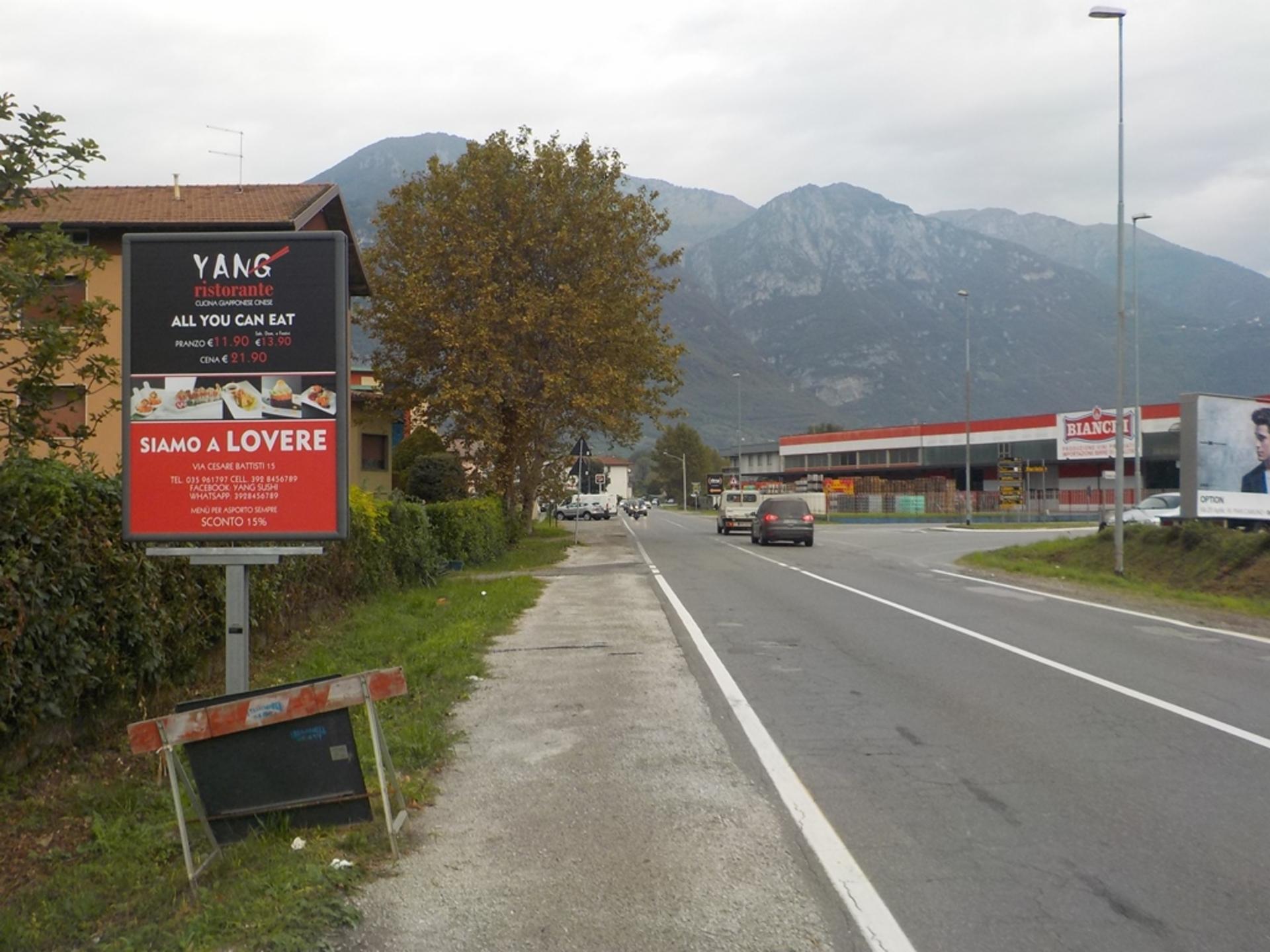 Impianto a STRADA PROVINCIALE 55 km 1+830 dx  Costa Volpino