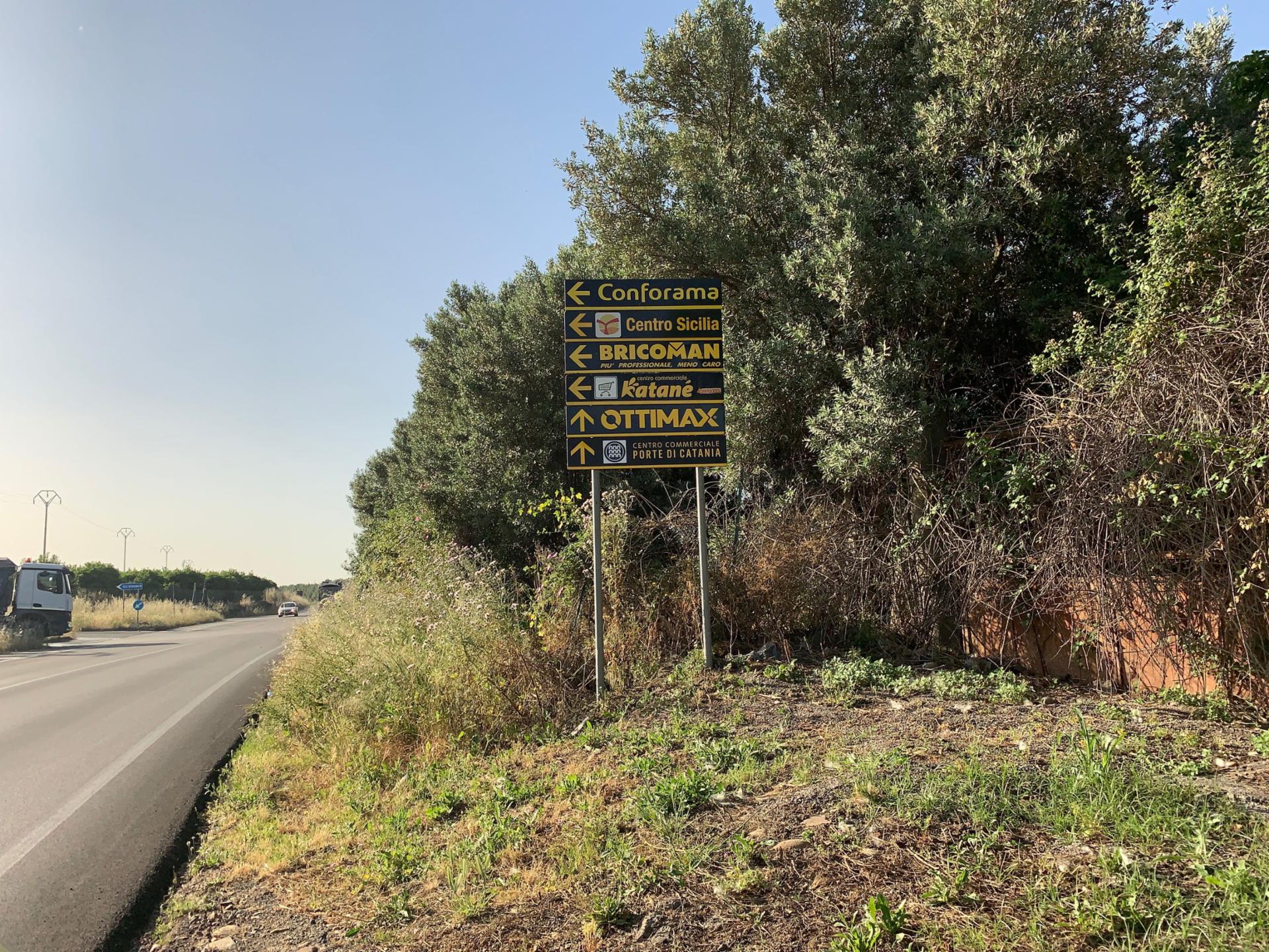 Impianto a STRADA STATALE 192 KM 79+000 dx INCR. SP. 12  Misterbianco