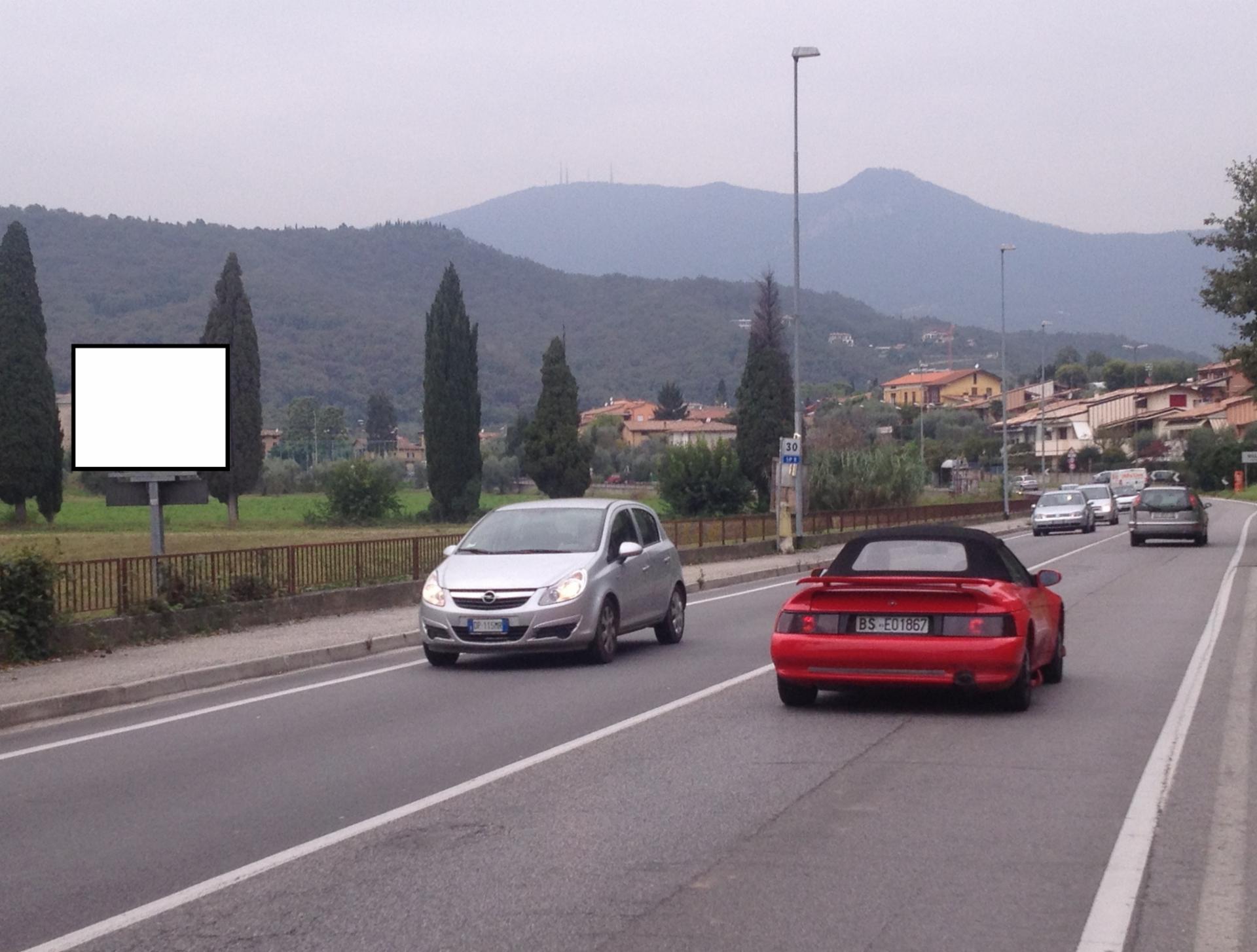 Impianto CARTELLONISTICA a Salò, in zona ALDI