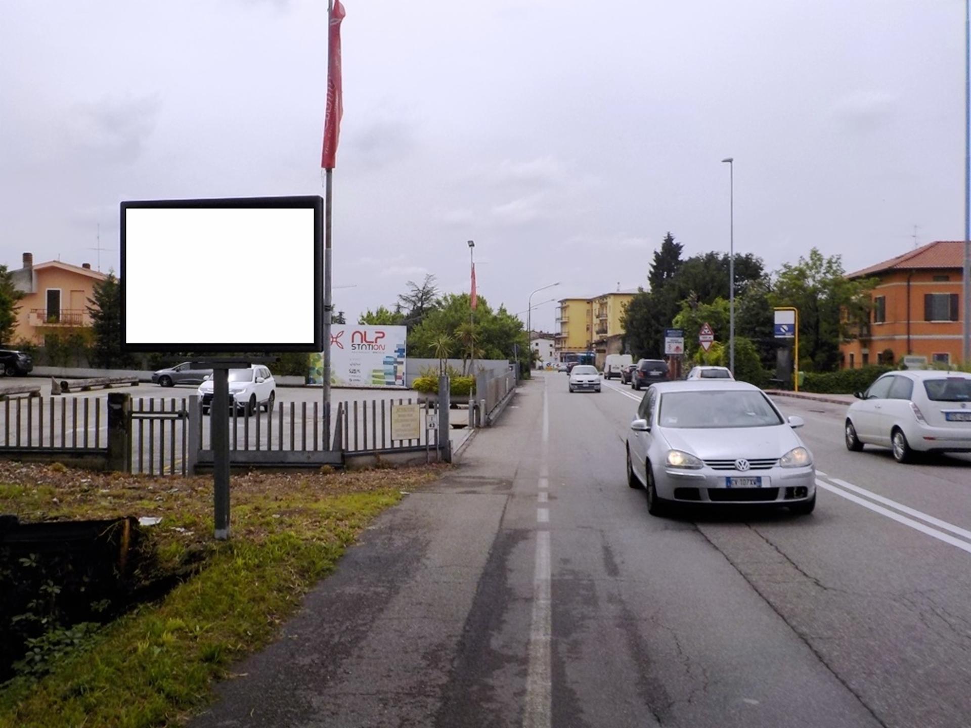 Impianto CARTELLONISTICA a San Zeno Naviglio, in zona Cresta Alta