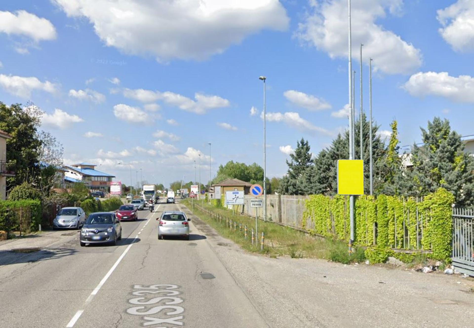 Impianto POLE MEDIA a San Martino Siccomario, in zona MD
