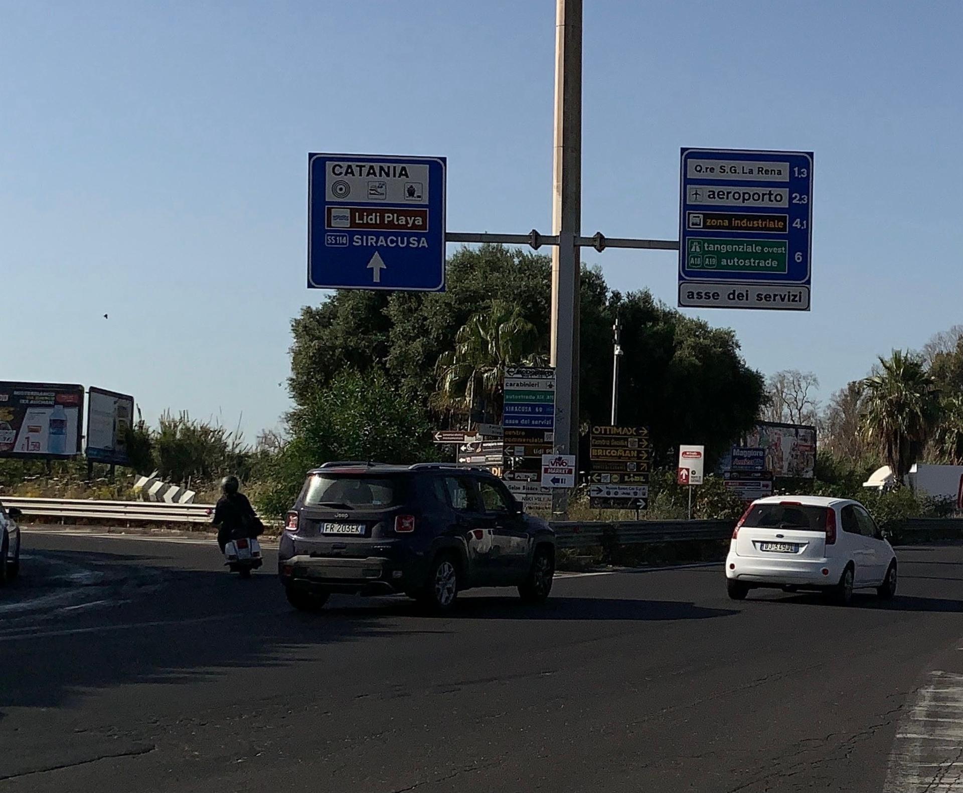 Impianto a VIA priolo sopraelevata - via acquicella porto  Catania