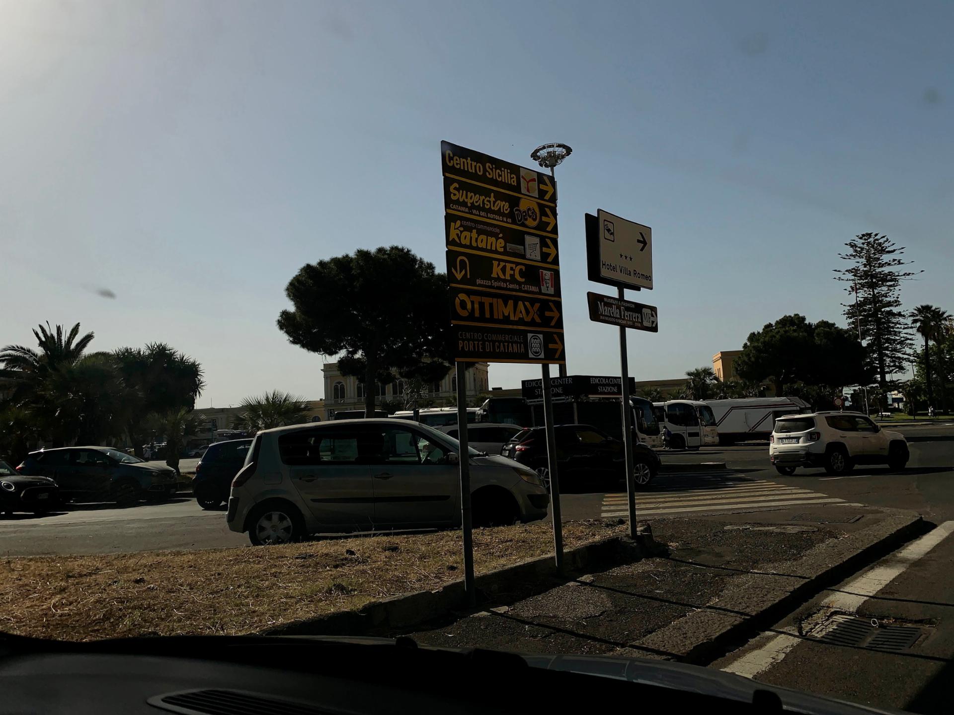 Impianto a PIAZZA papa Giovanni XXIII stazione centrale - corso martirI della libertà  Catania