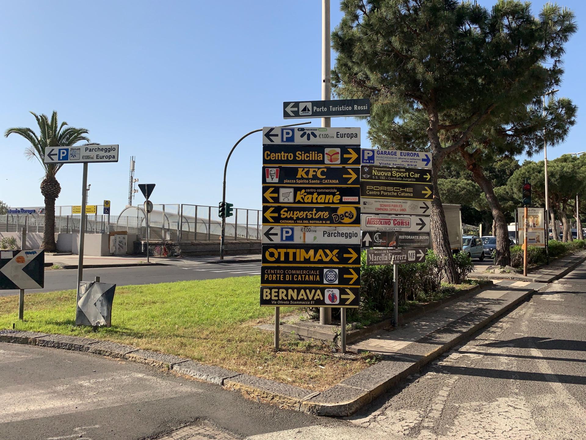 Impianto a VIALE africa per piazza europa  Catania