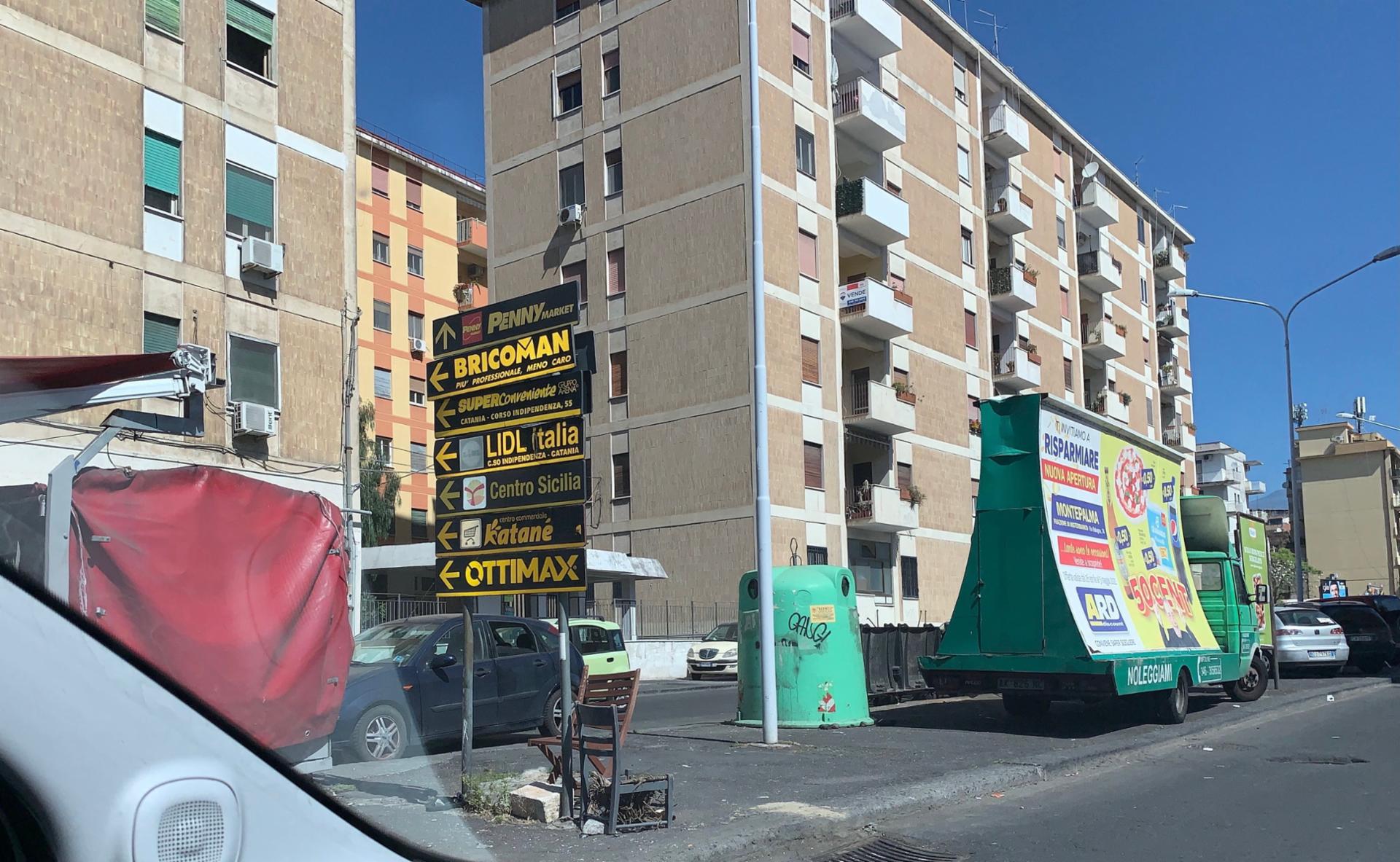 Impianto a PIAZZA del risorgimento incr. viale delle medaglie d'oro  Catania
