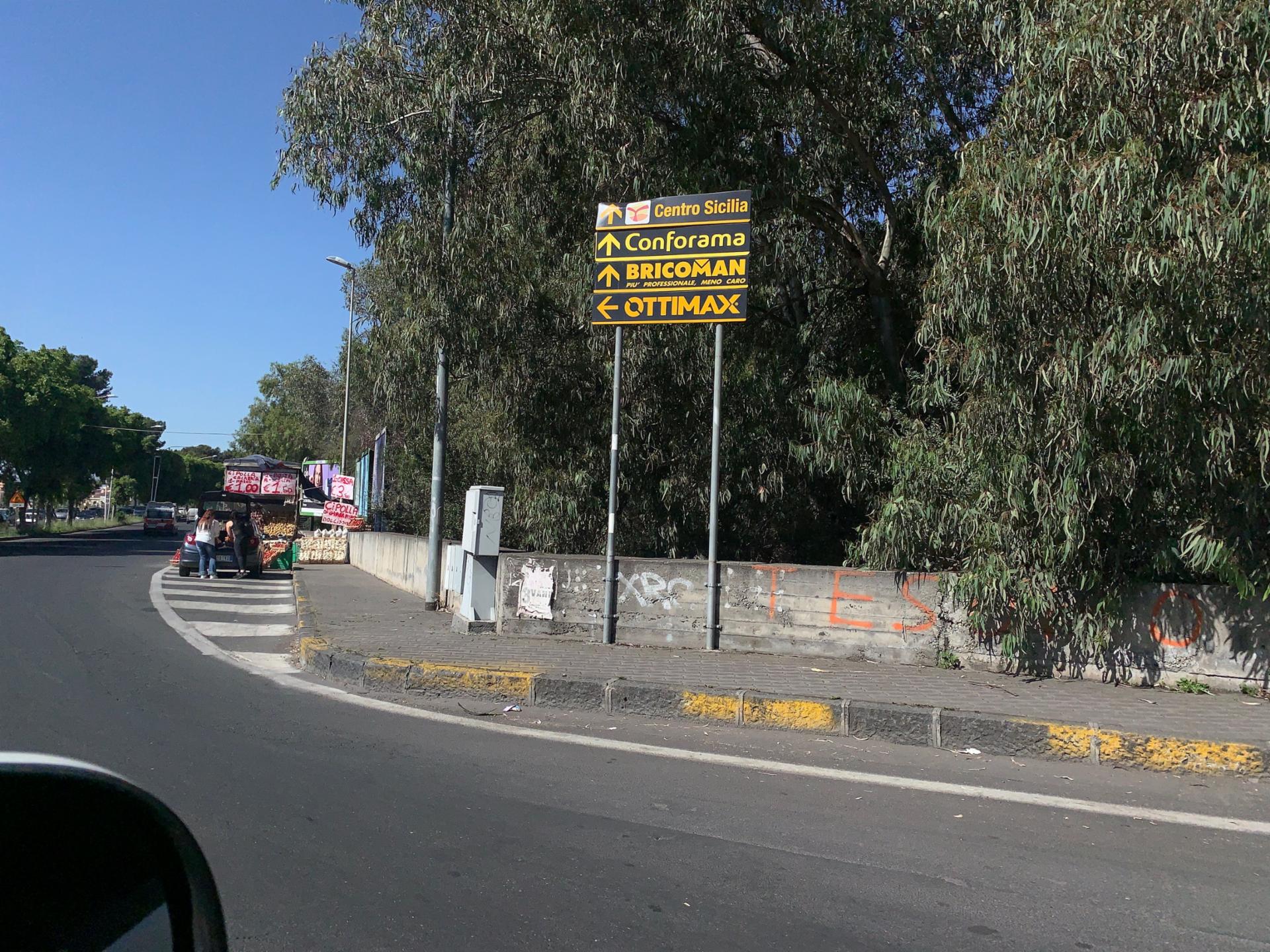 Impianto a circonvallazione di ct viale uso di mare  Catania