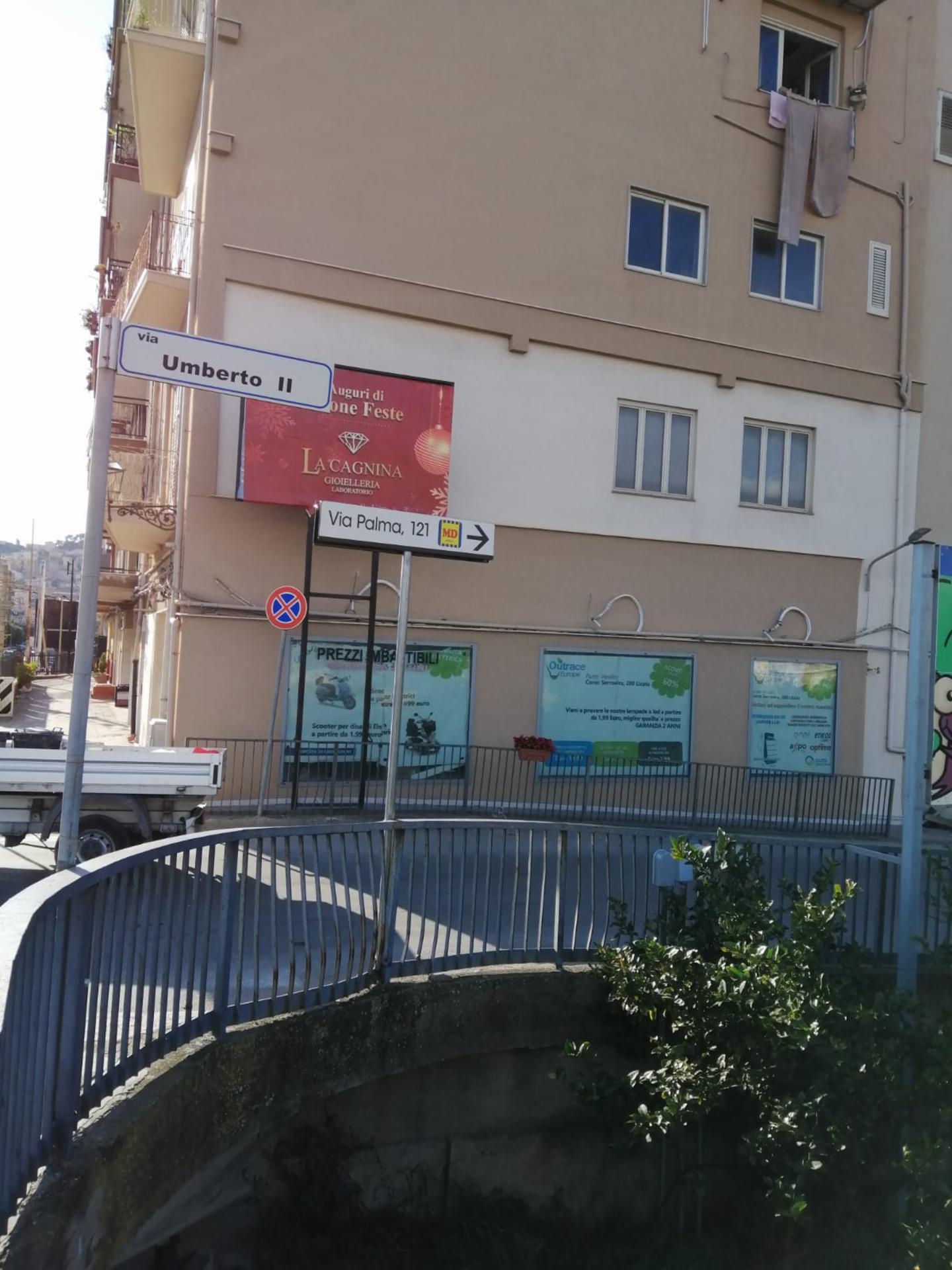 Impianto FRECCE / PREINSEGNE a Licata, in zona Caffuccino