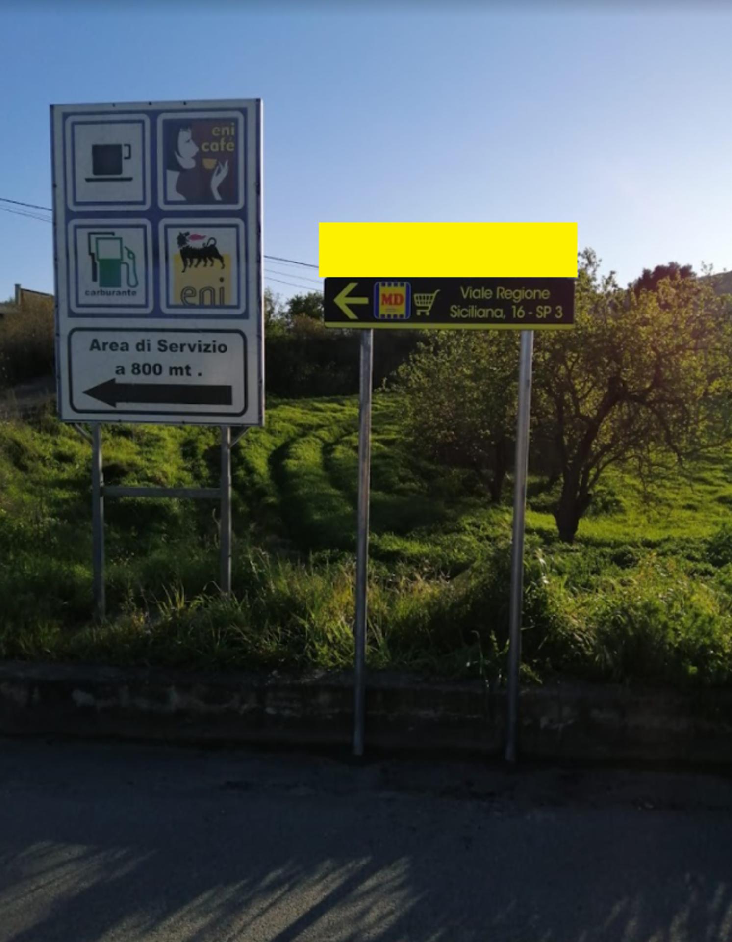 Impianto FRECCE / PREINSEGNE a Favara, in zona MD