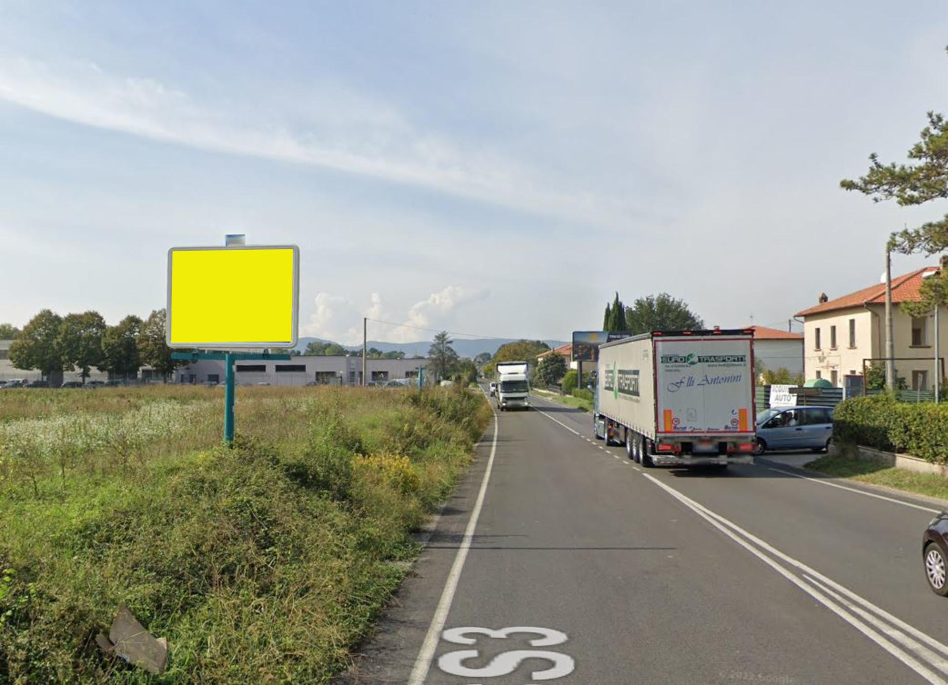 Impianto CARTELLONISTICA a Terni, in zona Metano