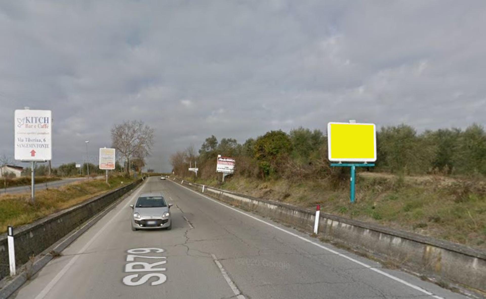 Impianto CARTELLONISTICA a San Gemini