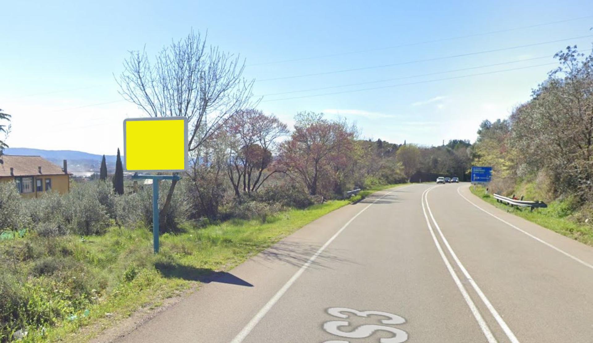 Impianto CARTELLONISTICA a Terni, in zona Metano