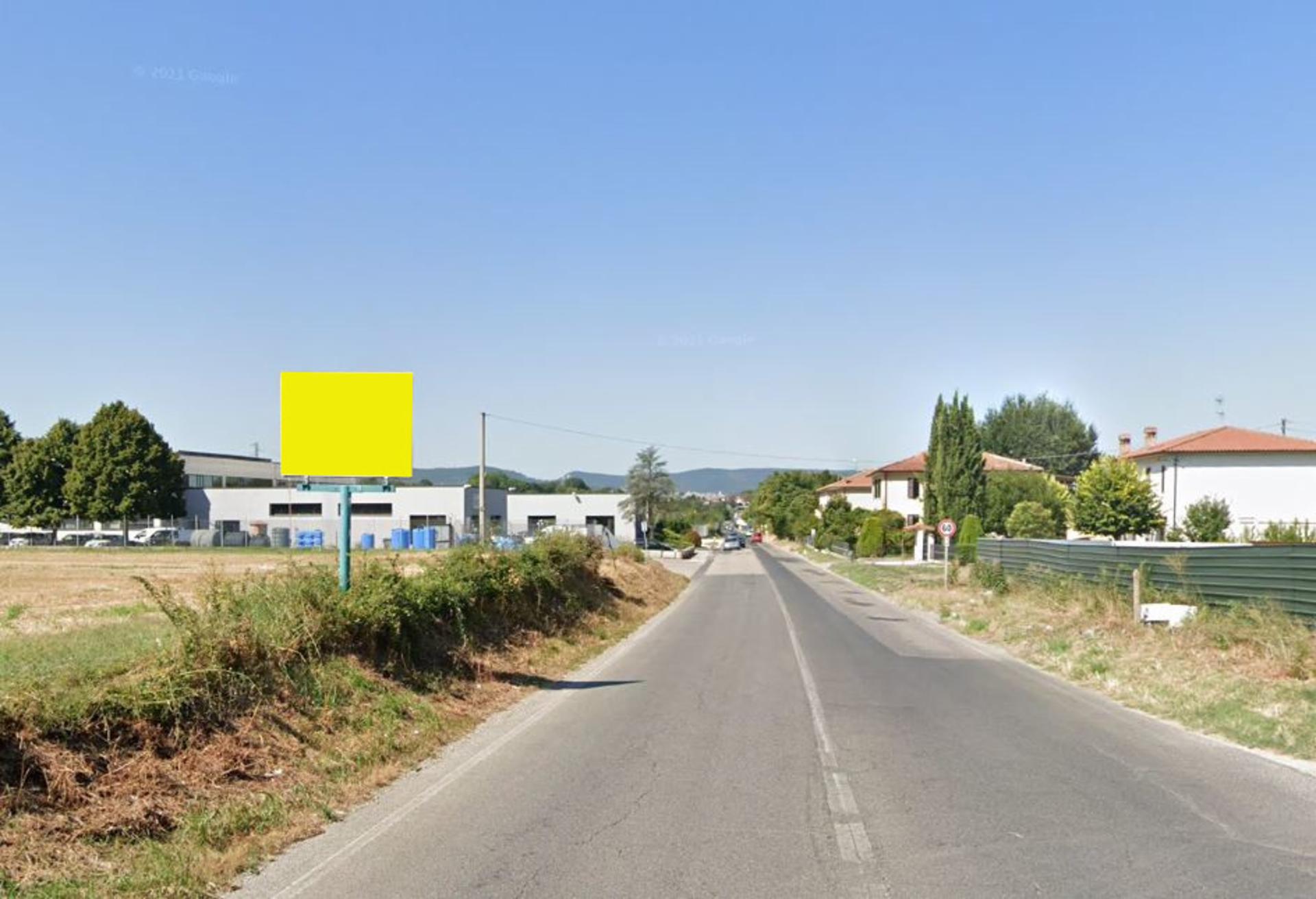 Impianto CARTELLONISTICA a Terni, in zona Metano