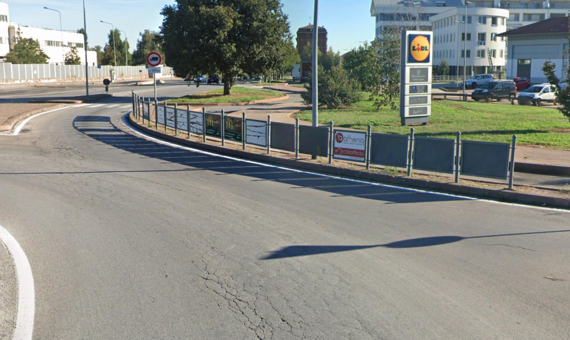 Impianto TRANSENNA a Cuneo, in zona Lidl