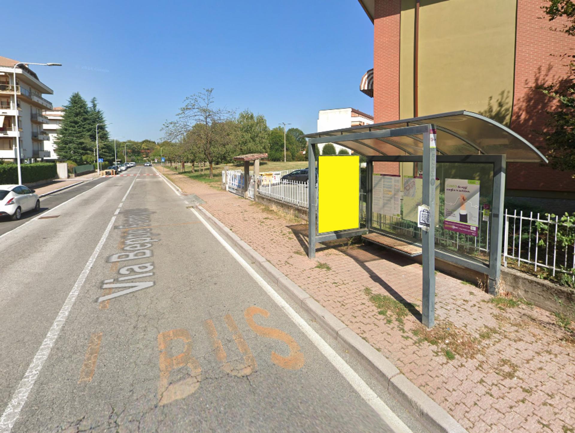 Impianto PENSILINA a Cuneo, in zona Centro Commerciale Cuneo Due